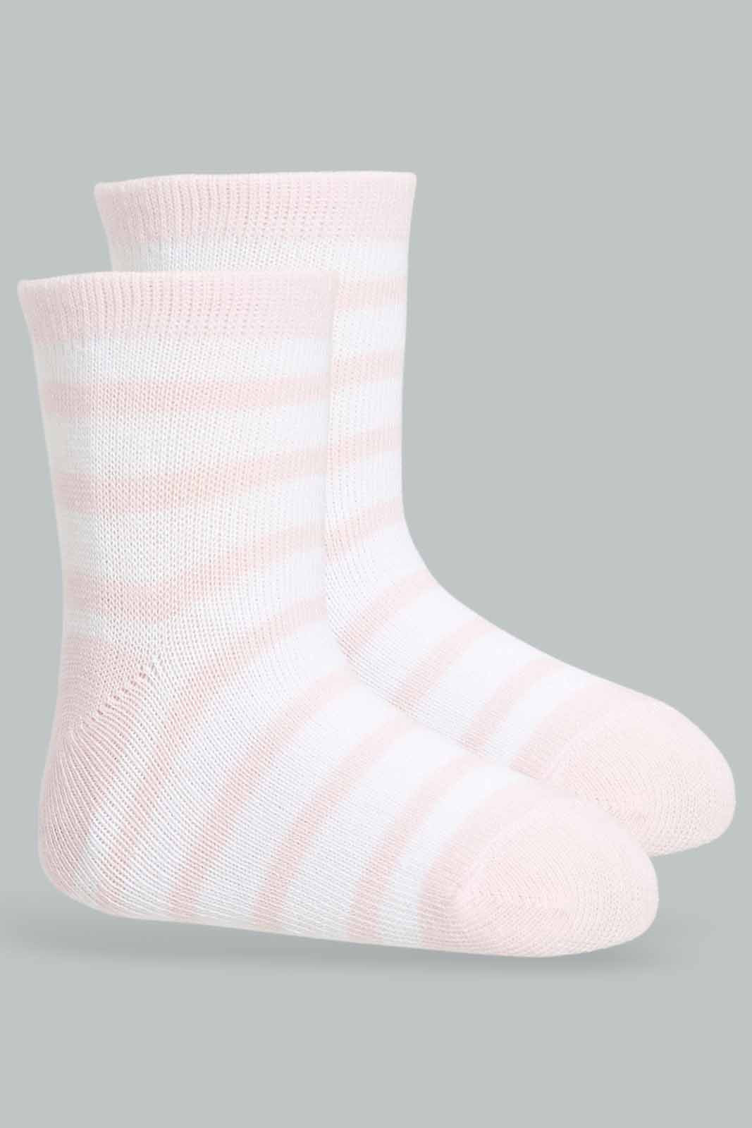 Baby Girls Assorted Ankle Socks (Pack of 4)