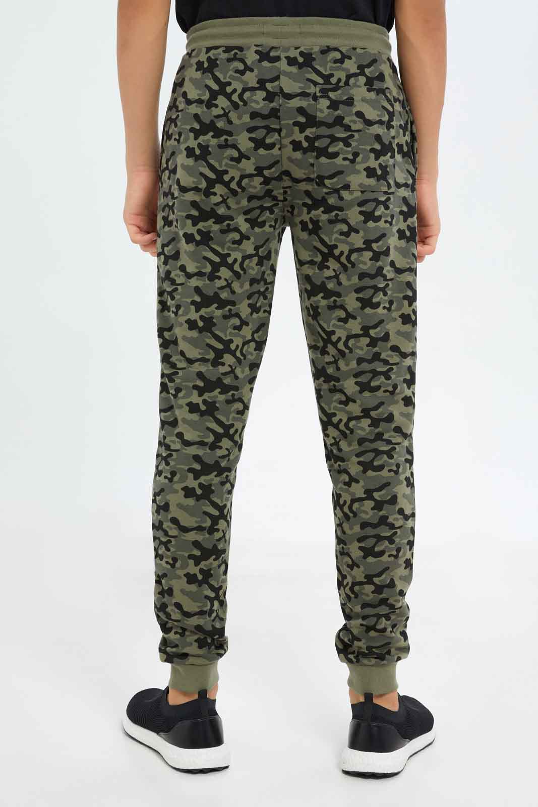 Redtag-Boys-Olive-C-Active-Pants-BSR-Joggers,-Category:Joggers,-Colour:Green,-Deals:New-In,-Dept:Boys,-Filter:Senior-Boys-(8-to-14-Yrs),-New-In-BSR-APL,-Non-Sale,-S23B,-Section:Boys-(0-to-14Yrs)-Senior-Boys-9 to 14 Years