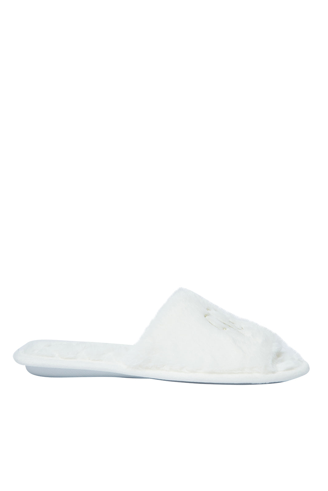 Redtag-Ivory-Bride-Slogan-Mule-Category:Slippers,-Colour:Ivory,-Deals:New-In,-Filter:Women's-Footwear,-N/A,-New-In-Women-FOO,-Non-Sale,-S23A,-Section:Women,-Women-Slippers-Women's-