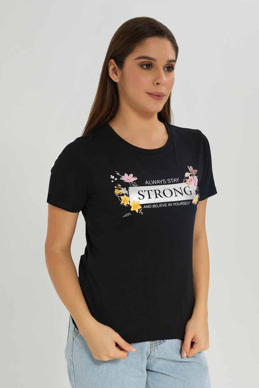 Redtag-Women-White-Luxury-Forever-Printed-T-Shirt-Category:T-Shirts,-Colour:White,-Deals:New-In,-Dept:Ladieswear,-Filter:Women's-Clothing,-New-In-Women-APL,-Non-Sale,-S23A,-Section:Women,-TBL,-Women-T-Shirts-Women's-