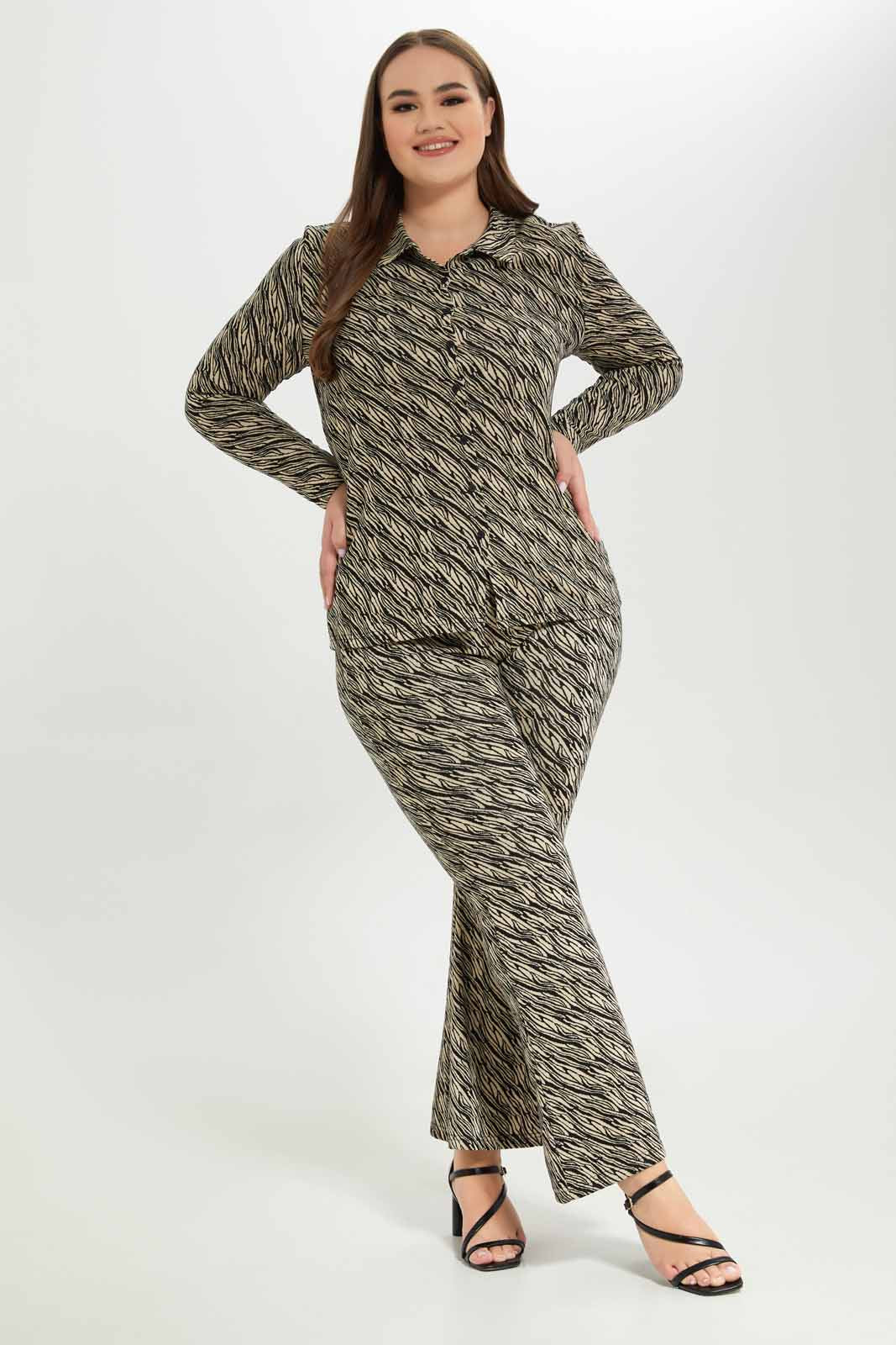 Redtag-Women-Animal-Printed-Jaquard-Knitted-Wide-Leg-Elasticated-Waist-Trousers-Category:Trousers,-Colour:Assorted,-Deals:New-In,-Dept:Ladieswear,-Filter:Plus-Size,-LDP-Trousers,-New-In-LDP-APL,-Non-Sale,-S23A,-Section:Women-Women's-
