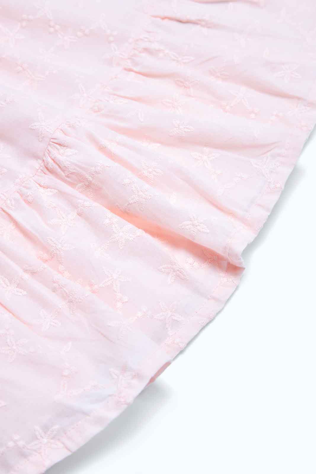 Redtag-Girls-Coral-All-Over-Emdroidery-Dress-Category:Dresses,-Colour:Orange,-Deals:2-FOR-89,-Deals:New-In,-Dept:Girls,-Filter:Infant-Girls-(3-to-24-Mths),-ING-Dresses,-MQN,-New-In-ING-APL,-Non-Sale,-S23B,-Section:Girls-(0-to-14Yrs)-Infant-Girls-3 to 24 Months