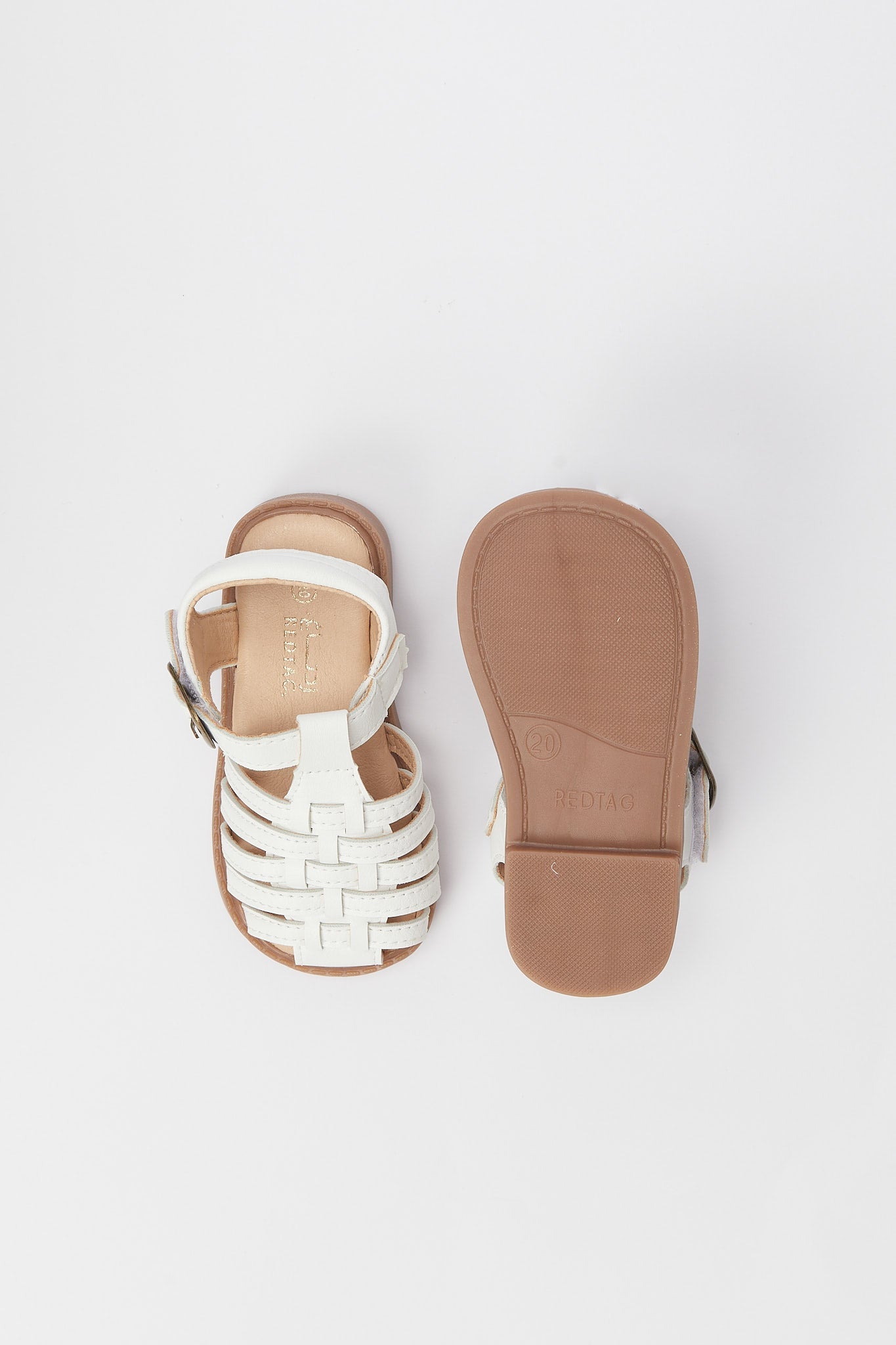 Redtag-White-Fisherman-Sandal-Category:Sandals,-Colour:White,-Deals:New-In,-Filter:Boys-Footwear-(1-to-3-Yrs),-H1:FOO,-H2:INB,-H3:SHO,-H4:CAH,-INB-Sandals,-New-In-INB-FOO,-Non-Sale,-Promo:RMD,-RMD,-S23B,-Season:S23B,-Section:Boys-(0-to-14Yrs)-Infant-Boys-1 to 3 Years