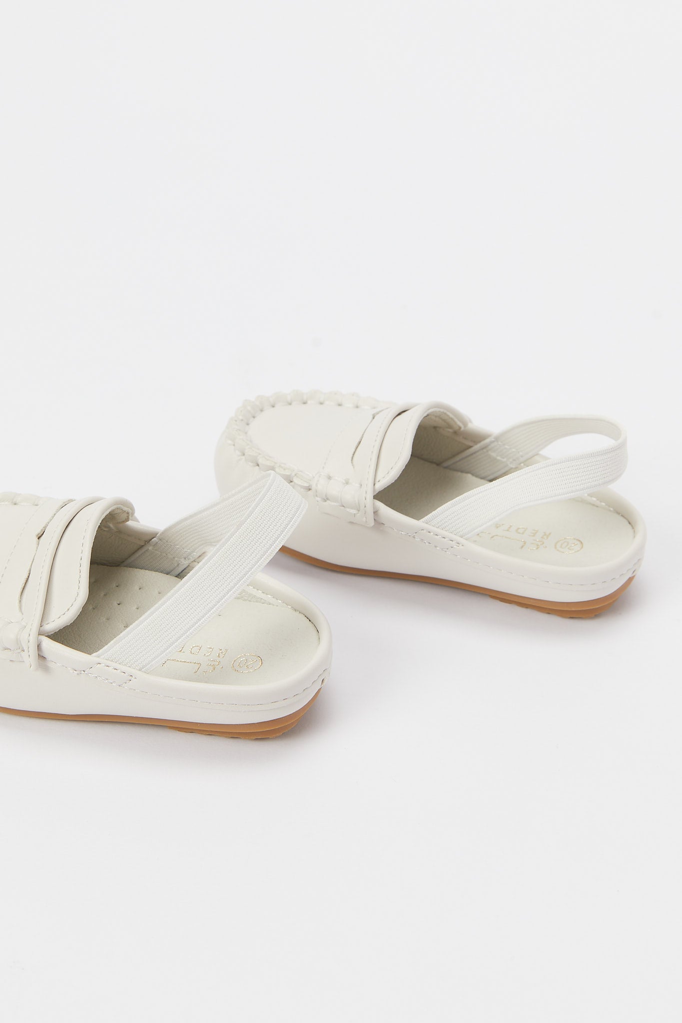 Redtag-Cream-Mule-With-Elastic-Back-Strap-Category:Shoes,-Colour:Cream,-Deals:New-In,-Filter:Boys-Footwear-(1-to-3-Yrs),-H1:FOO,-H2:INB,-H3:SHO,-H4:CAH,-INB-Sandals,-New-In-INB-FOO,-Non-Sale,-Promo:RMD,-RMD,-S23B,-Season:S23B,-Section:Boys-(0-to-14Yrs)-Infant-Boys-1 to 3 Years