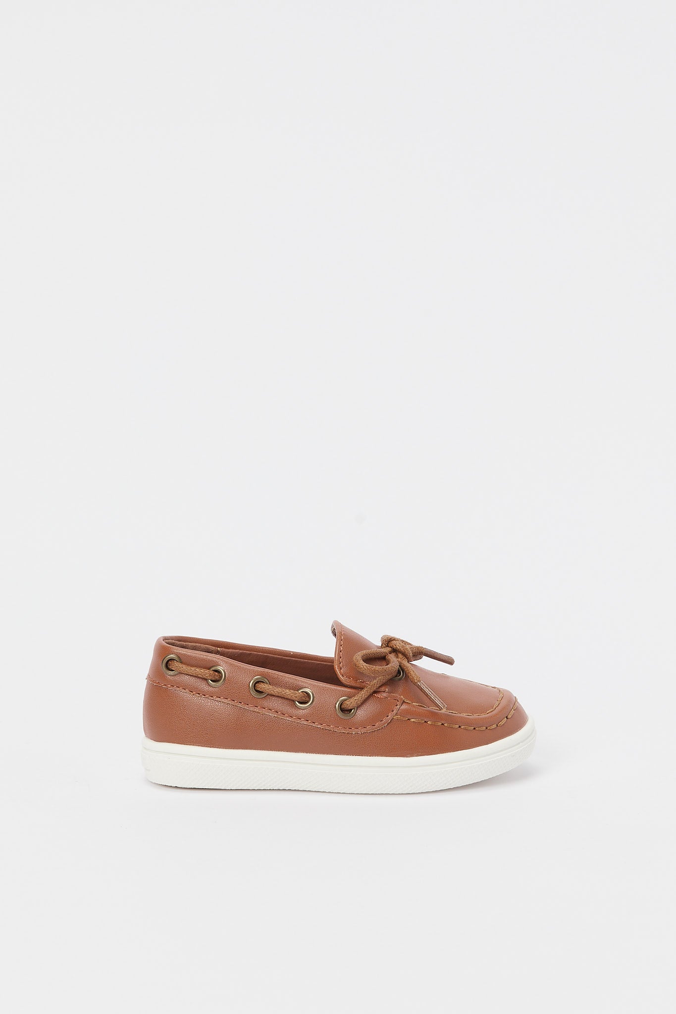 Redtag-Brown-Slip-On-Boat-Shoe-Category:Shoes,-Colour:Brown,-Deals:New-In,-Filter:Boys-Footwear-(1-to-3-Yrs),-H1:FOO,-H2:INB,-H3:SHO,-H4:CAH,-INB-Sandals,-New-In-INB-FOO,-Non-Sale,-Promo:RMD,-RMD,-S23B,-Season:S23B,-Section:Boys-(0-to-14Yrs)-Infant-Boys-1 to 3 Years