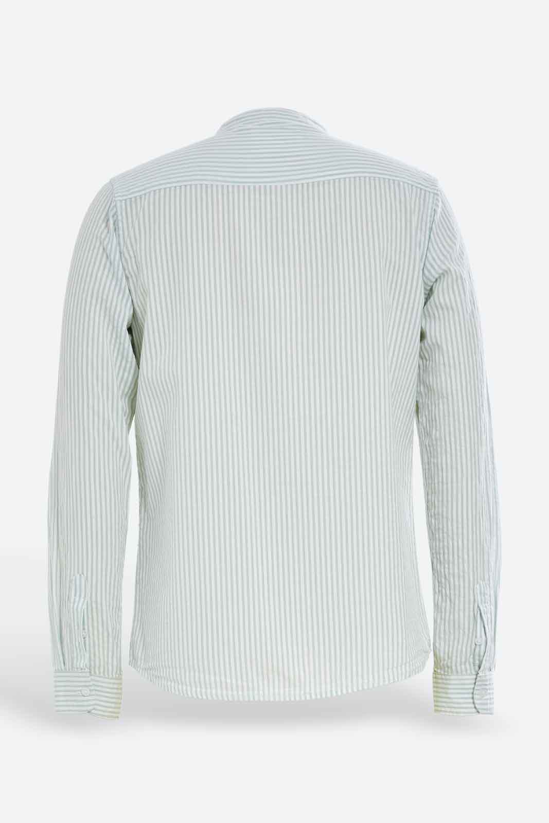 Redtag-Boys-Mint-Stripe-Casual-Shirt-BSR-Shirts,-Category:Shirts,-Colour:Mint,-Deals:New-In,-Dept:Boys,-Filter:Senior-Boys-(8-to-14-Yrs),-New-In-BSR-APL,-Non-Sale,-S23B,-Section:Boys-(0-to-14Yrs),-VLM-Senior-Boys-9 to 14 Years