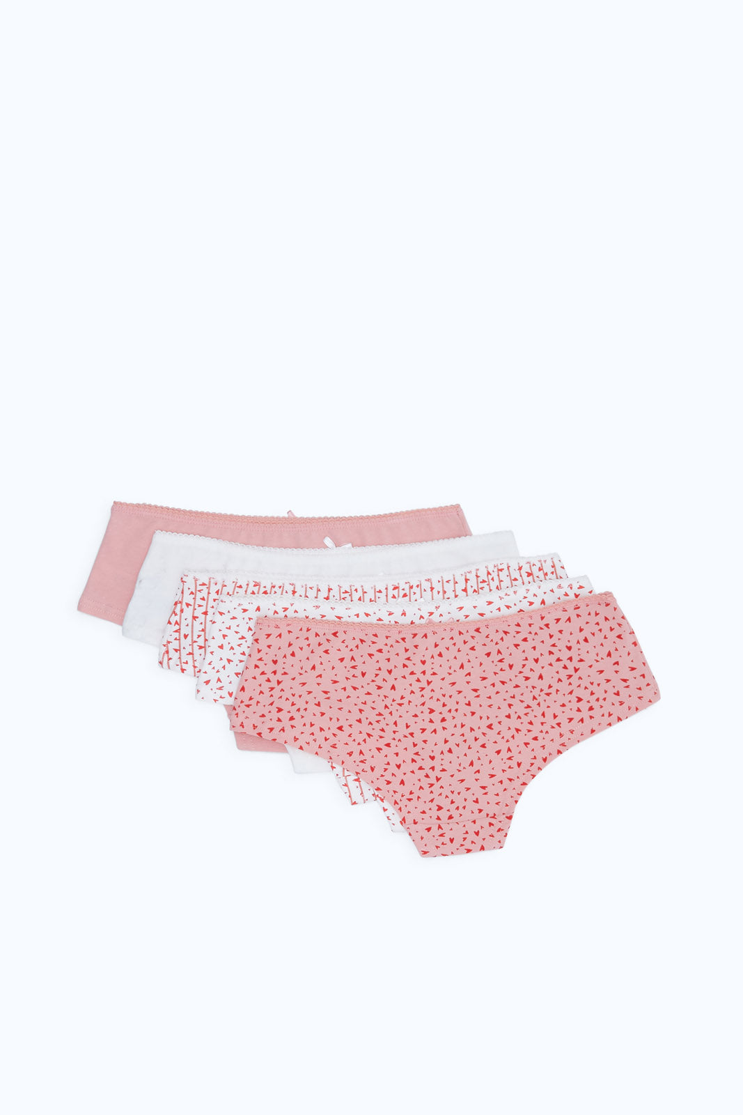 Redtag-Women-Assorted-Print/Plain-Boy-Leg-Briefs-(5-Pack)-365,-Category:Briefs,-Colour:Assorted,-Deals:New-In,-Dept:Ladieswear,-Filter:Women's-Clothing,-H1:LWR,-H2:LDL,-H3:LIN,-H4:BRE,-New-In-Women-APL,-Non-Sale,-Season:365,-Section:Women,-Set:Set-of-5,-Women-Briefs--