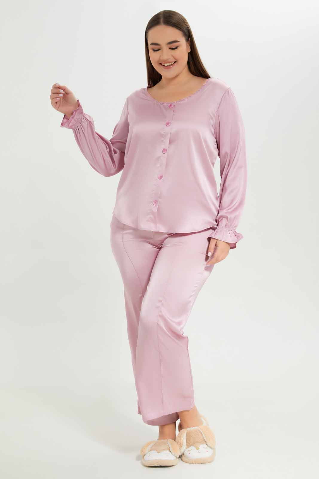 Redtag-Women-Wide-Leg-Satin-Elasticated-Waist-Pants-Category:Trousers,-Colour:Mauve,-Deals:New-In,-Dept:Ladieswear,-Filter:Plus-Size,-LDP-Trousers,-New-In-LDP-APL,-Non-Sale,-S23A,-Section:Women-Women's-