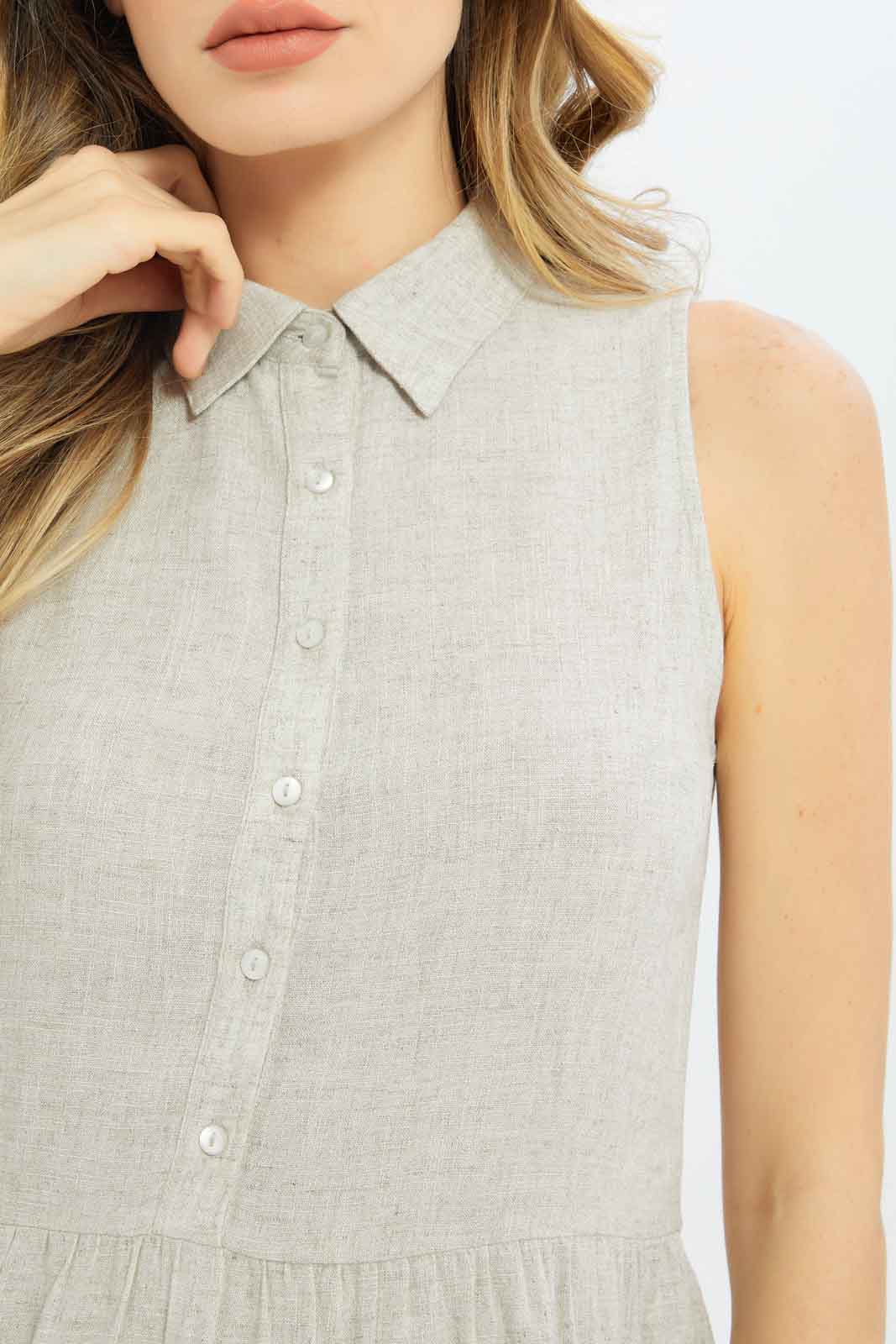 Redtag-Women-Beige-Dress-Category:Dresses,-Colour:Beige,-Deals:New-In,-Dept:Ladieswear,-Filter:Women's-Clothing,-LDC,-LDC-Dresses,-New-In-LDC-APL,-Non-Sale,-S23B,-Section:Women-Women's-