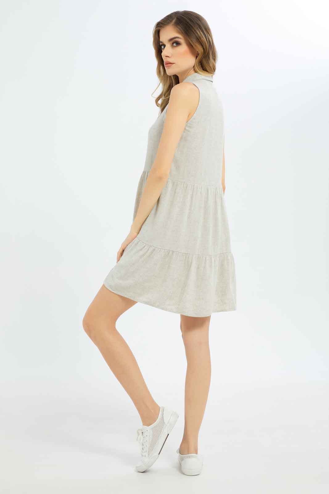 Redtag-Women-Beige-Dress-Category:Dresses,-Colour:Beige,-Deals:New-In,-Dept:Ladieswear,-Filter:Women's-Clothing,-LDC,-LDC-Dresses,-New-In-LDC-APL,-Non-Sale,-S23B,-Section:Women-Women's-