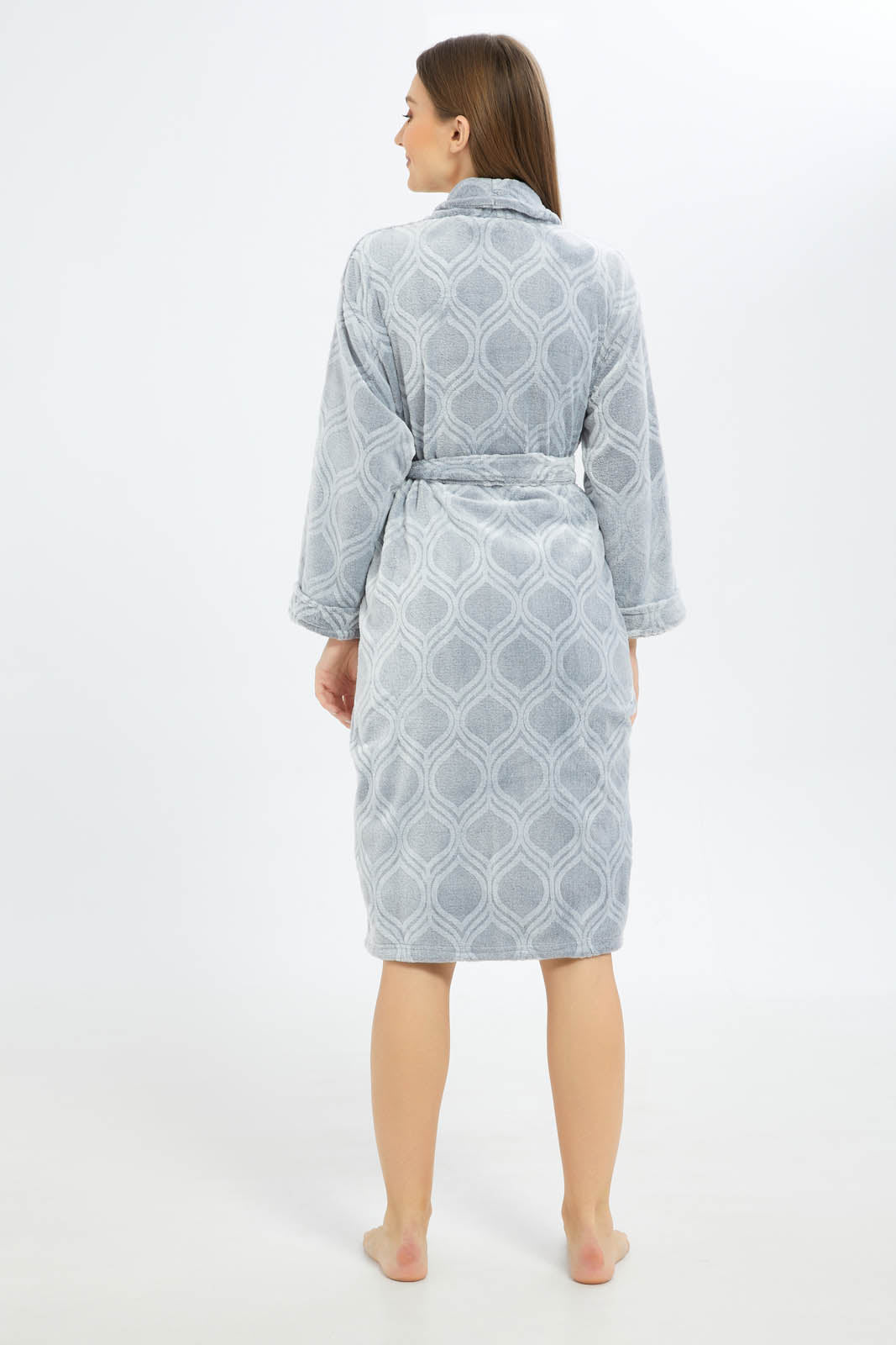 Redtag-Grey-Ultra-Soft-Bathrobe-Category:Robes,-Colour:Grey,-Deals:New-In,-Filter:Home-Bathroom,-HMW-BAC-Robes,-New-In-HMW-BAC,-Non-Sale,-S23A,-Section:Homewares-Home-Bathroom-