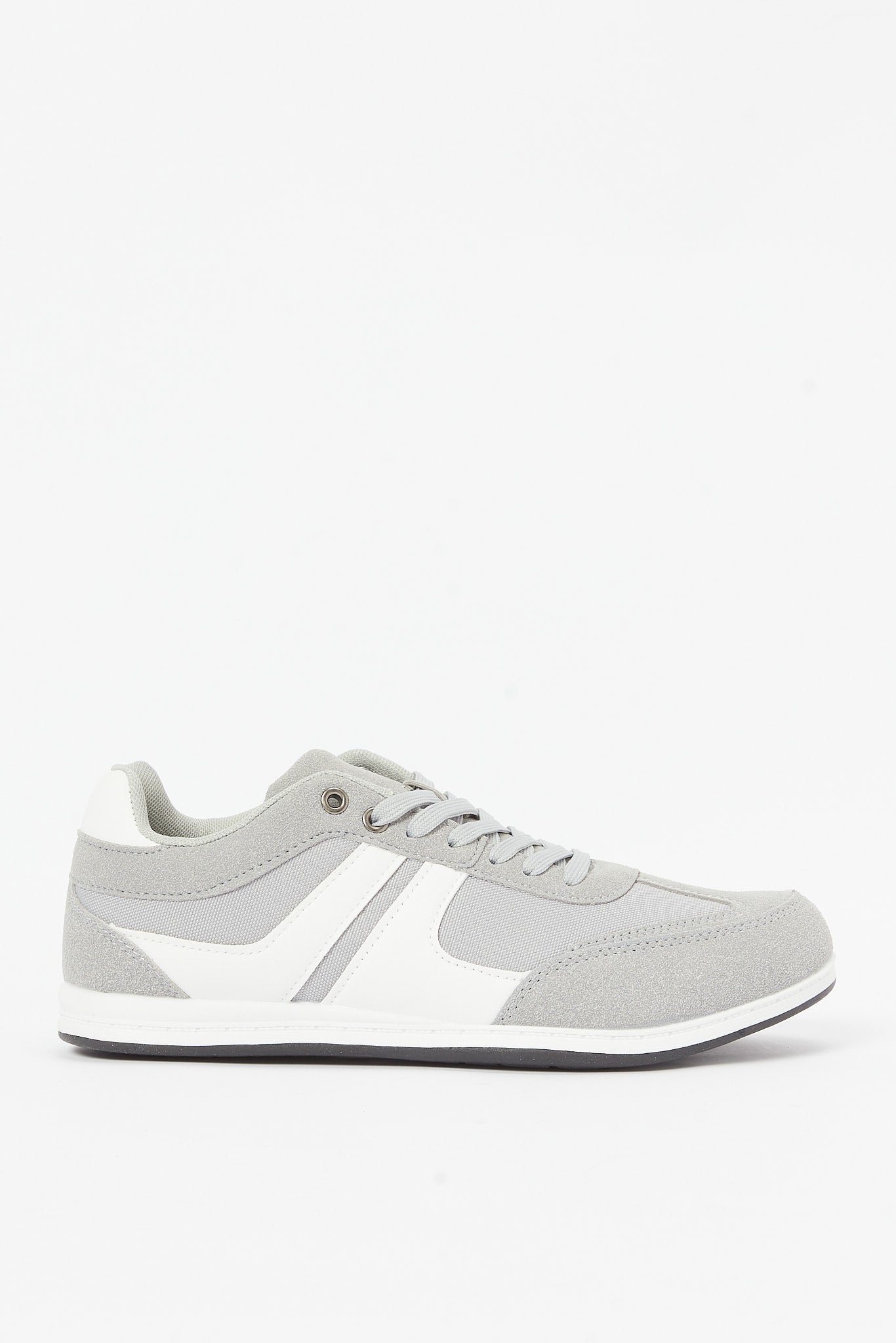 Redtag-Grey-Textured-Sneaker-Category:Shoes,-Colour:Grey,-Deals:New-In,-Filter:Men's-Footwear,-H1:FOO,-H2:GEN,-H3:SHO,-H4:CAH,-Men-Shoes,-N/A,-New-In-Men-FOO,-Non-Sale,-S23B,-Season:S23B,-Section:Men-Men's-
