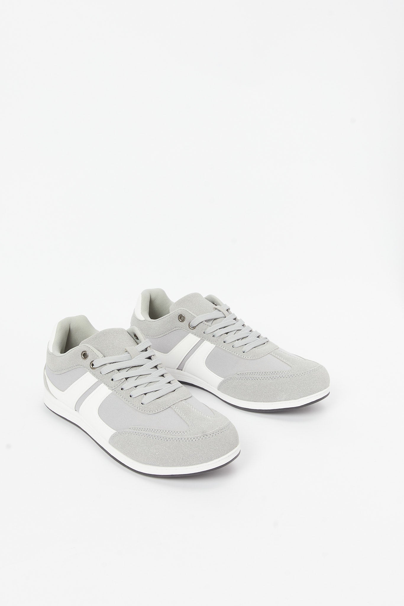 Redtag-Grey-Textured-Sneaker-Category:Shoes,-Colour:Grey,-Deals:New-In,-Filter:Men's-Footwear,-H1:FOO,-H2:GEN,-H3:SHO,-H4:CAH,-Men-Shoes,-N/A,-New-In-Men-FOO,-Non-Sale,-S23B,-Season:S23B,-Section:Men-Men's-