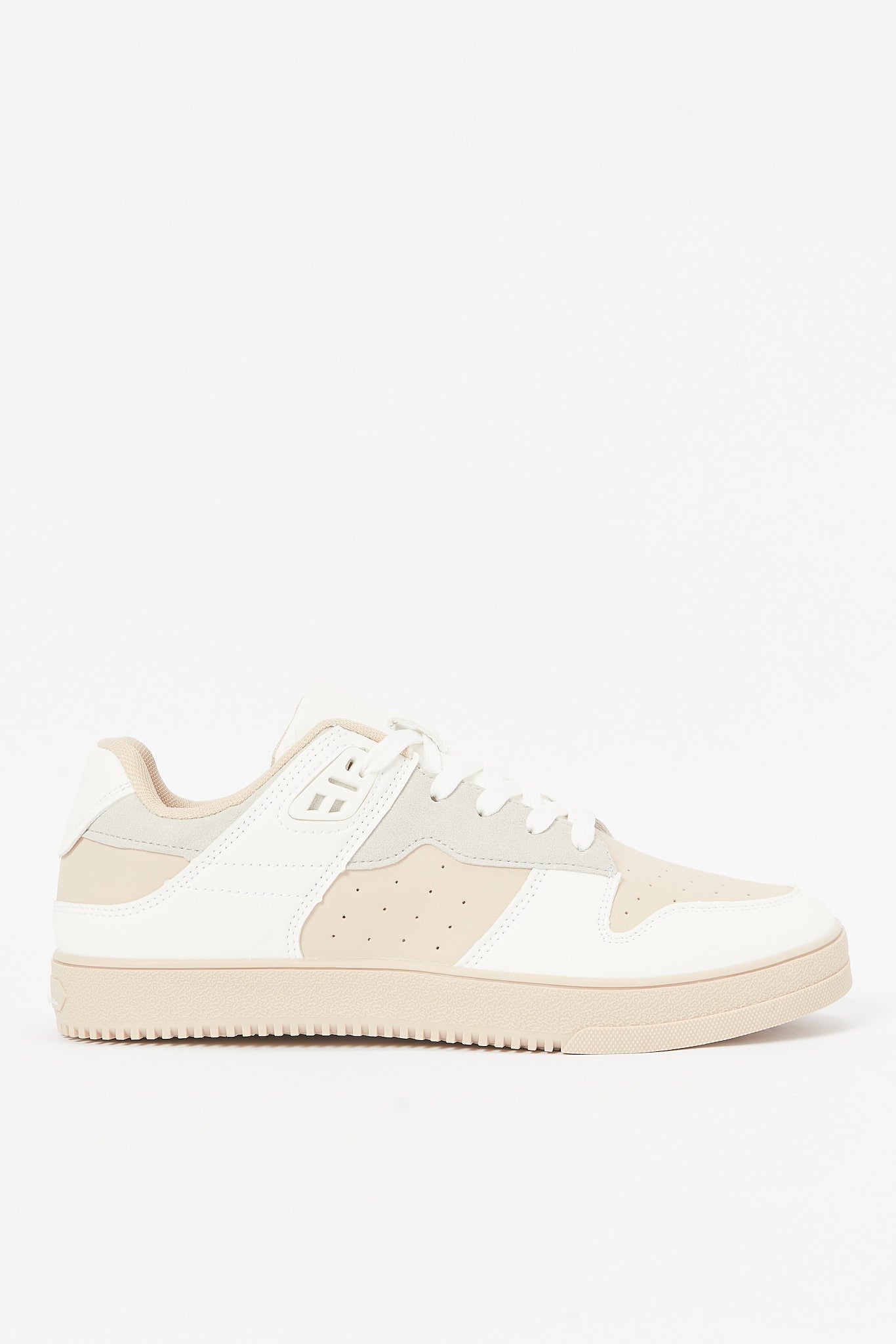 Redtag-White-Material-Block-Skate-Shoe-Category:Shoes,-Colour:White,-Deals:New-In,-Filter:Men's-Footwear,-Men-Shoes,-N/A,-New-In-Men-FOO,-Non-Sale,-S23B,-Section:Men-Men's-