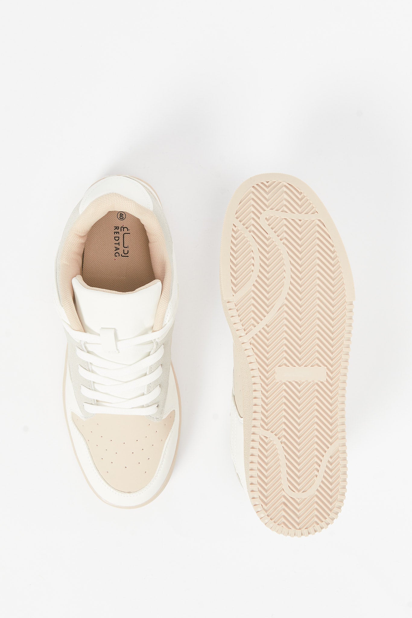 Redtag-White-Material-Block-Skate-Shoe-Category:Shoes,-Colour:White,-Deals:New-In,-Filter:Men's-Footwear,-Men-Shoes,-N/A,-New-In-Men-FOO,-Non-Sale,-S23B,-Section:Men-Men's-