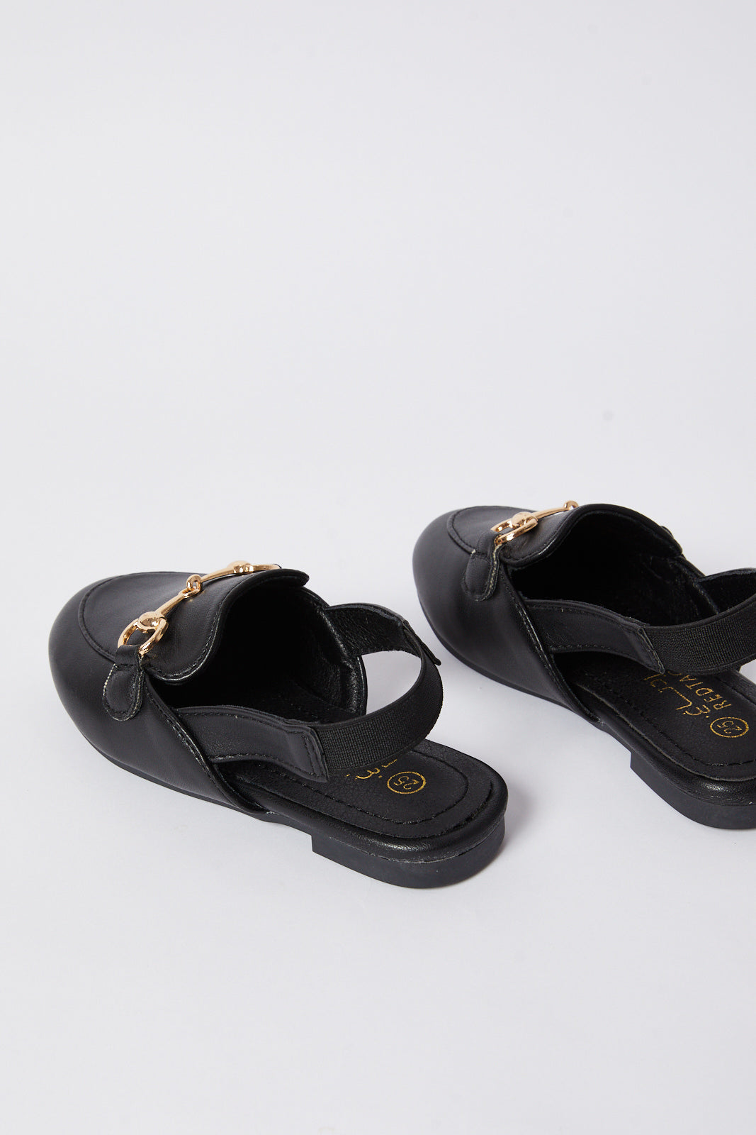 Redtag-Black-Mule-With-Backstrap-BOY-Sandals,-Category:Shoes,-Colour:Black,-Deals:New-In,-Filter:Boys-Footwear-(3-to-5-Yrs),-New-In-BOY-FOO,-Non-Sale,-RMD,-S23B,-Section:Boys-(0-to-14Yrs)-Boys-3 to 5 Years
