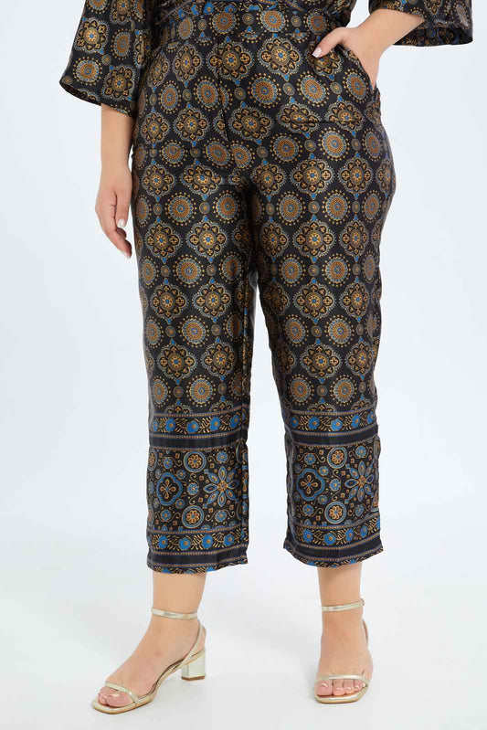 Redtag-Women-Assorted-Printed-Wide-Leg-Trouser-Category:Trousers,-Colour:Assorted,-Deals:New-In,-Dept:Ladieswear,-Filter:Plus-Size,-LDP-Trousers,-New-In-LDP-APL,-Non-Sale,-S23B,-Section:Women-Women's-