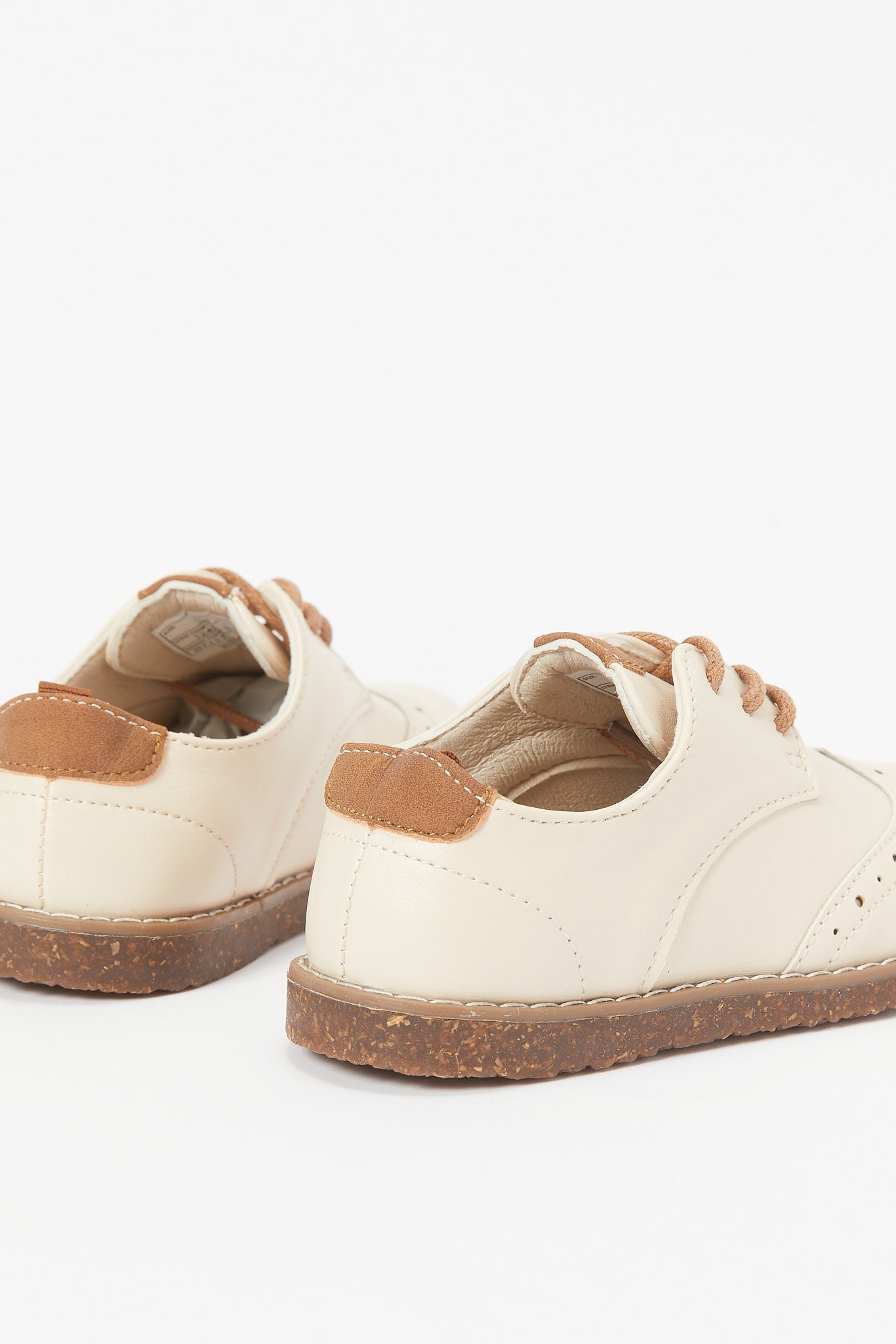 Redtag-Beige-Lace-Up-Brogue-BOY-Sandals,-Category:Shoes,-Colour:Beige,-Deals:New-In,-Filter:Boys-Footwear-(3-to-5-Yrs),-New-In-BOY-FOO,-Non-Sale,-RMD,-S23B,-Section:Boys-(0-to-14Yrs)-Boys-3 to 5 Years