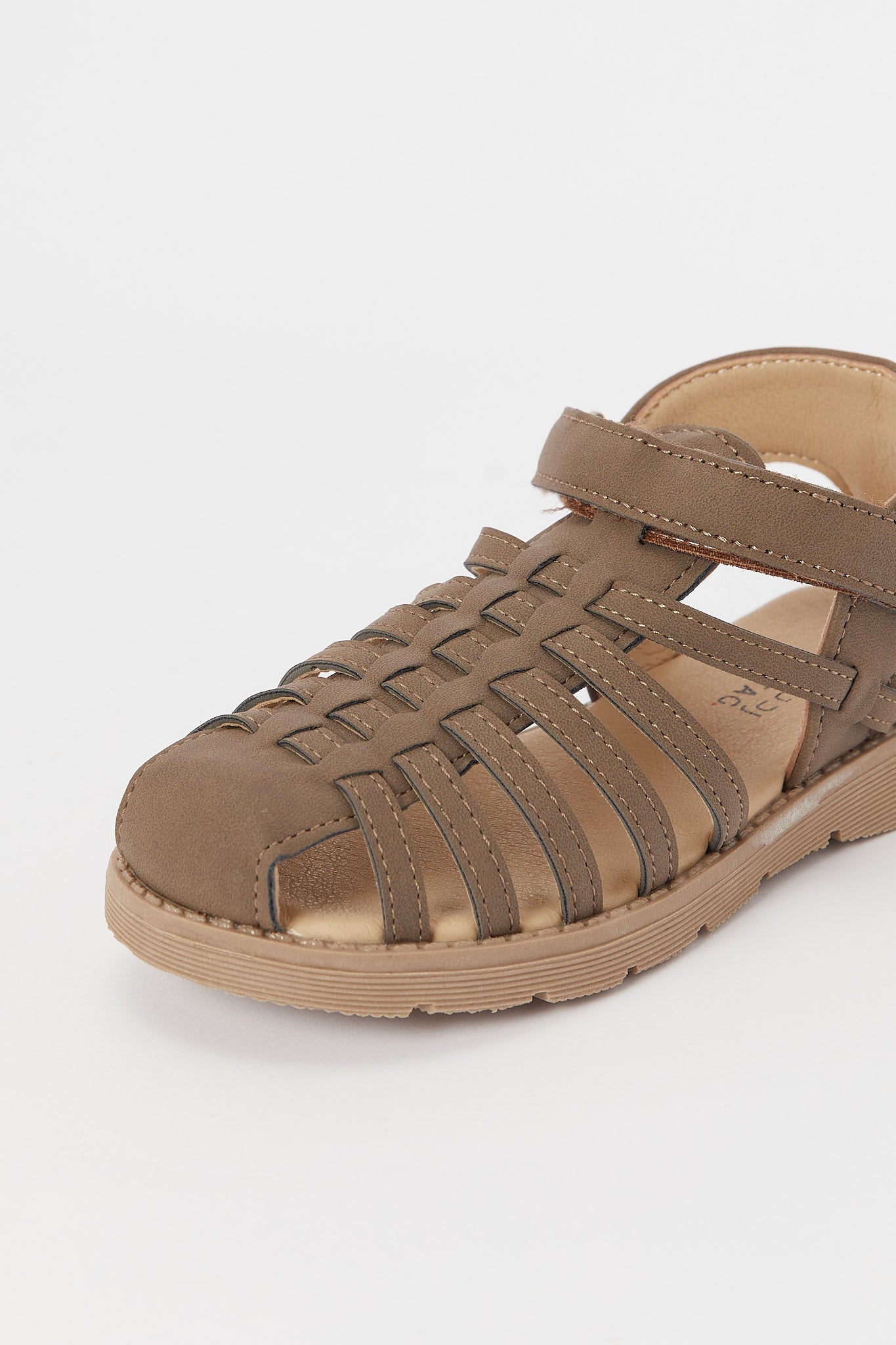 Redtag-Brown-Fisherman-Sandal-BOY-Sandals,-Category:Shoes,-Colour:Brown,-Deals:New-In,-Filter:Boys-Footwear-(3-to-5-Yrs),-H1:FOO,-H2:BOY,-H3:SAF,-H4:SAN,-New-In-BOY-FOO,-Non-Sale,-RMD,-S23A,-Season:S23A,-Section:Boys-(0-to-14Yrs)-Boys-3 to 5 Years