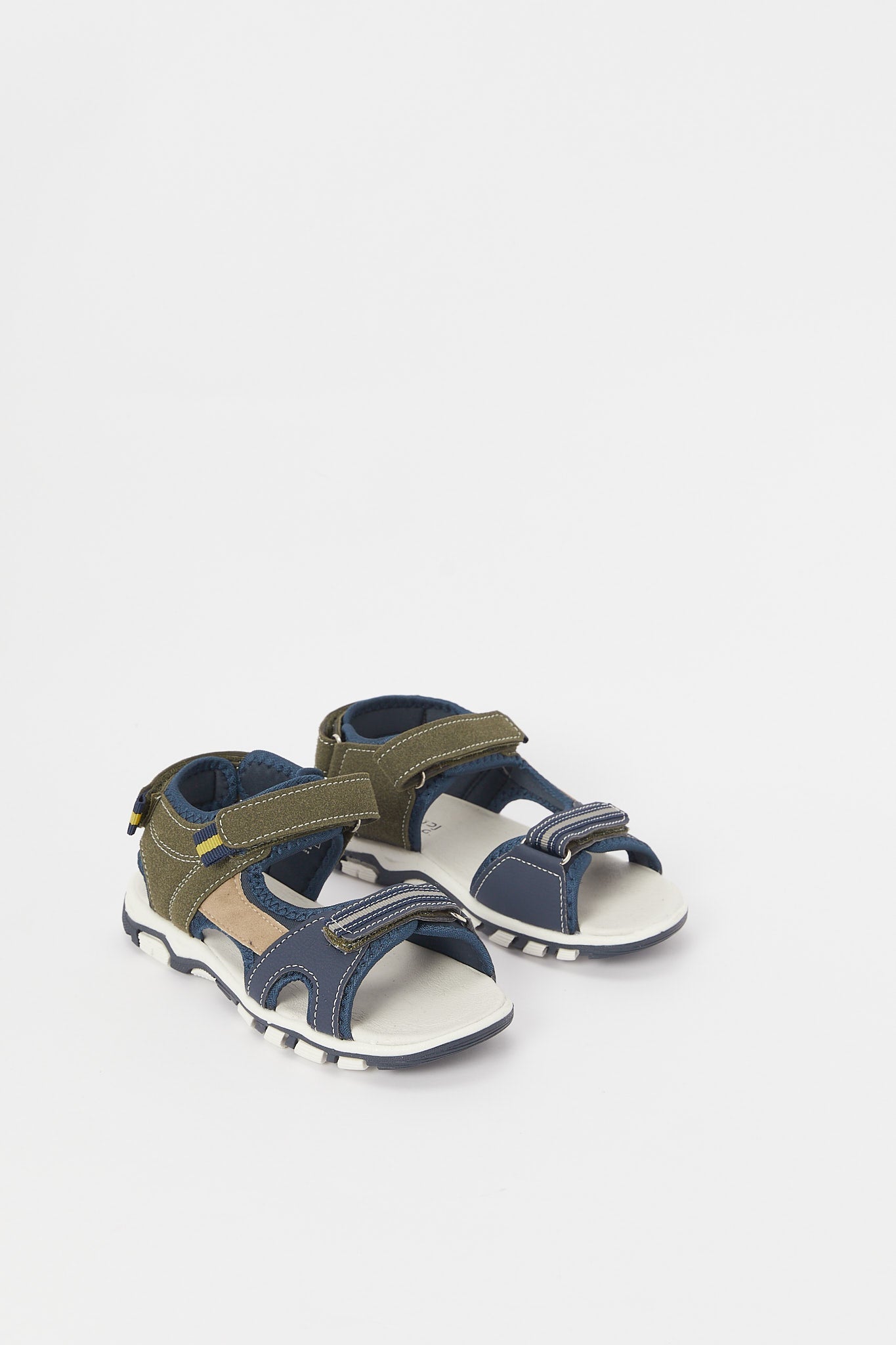 Redtag-Assorted-Color-Block-Trekker-Sandal-BOY-Sandals,-Category:Shoes,-Colour:Tan,-Deals:New-In,-Filter:Boys-Footwear-(3-to-5-Yrs),-H1:FOO,-H2:BOY,-H3:SAF,-H4:SAN,-N/A,-New-In-BOY-FOO,-Non-Sale,-S23A,-Season:S23A,-Section:Boys-(0-to-14Yrs)-Boys-3 to 5 Years