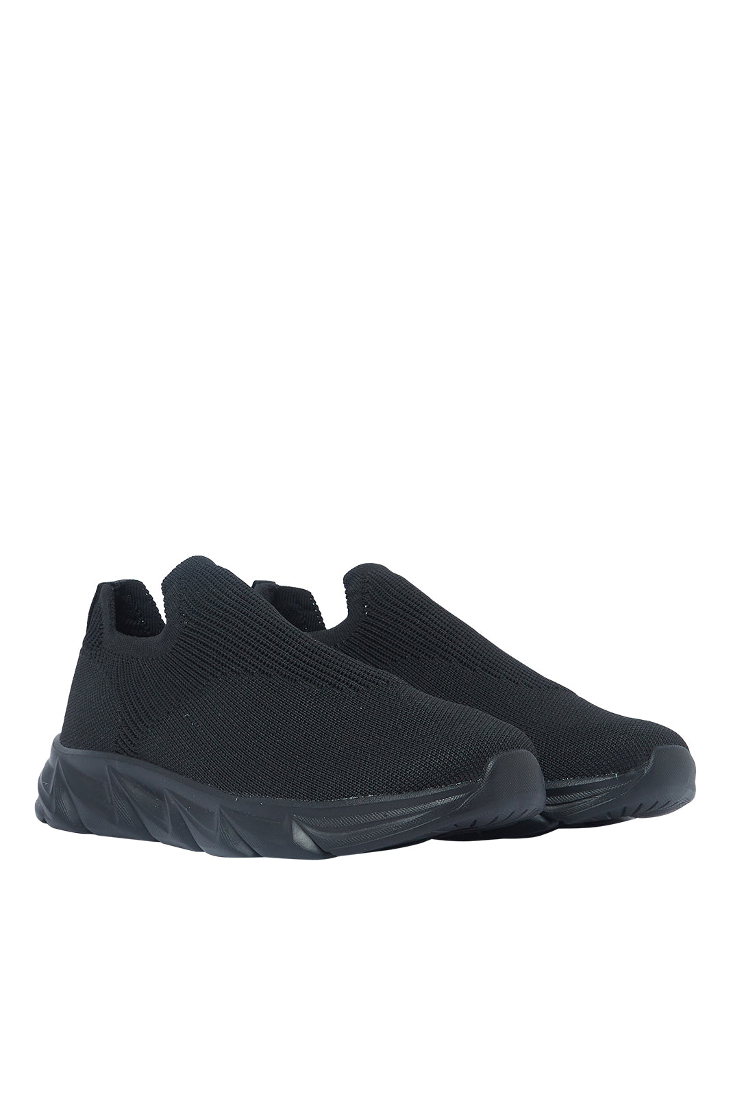 Redtag-Black-Knit-Slip-On-BSR-Trainers,-Category:Shoes,-Colour:Black,-Deals:New-In,-Filter:Boys-Footwear-(5-to-14-Yrs),-N/A,-New-In-BSR-FOO,-Non-Sale,-S23A,-Section:Boys-(0-to-14Yrs)-Senior-Boys-5 to 14 Years