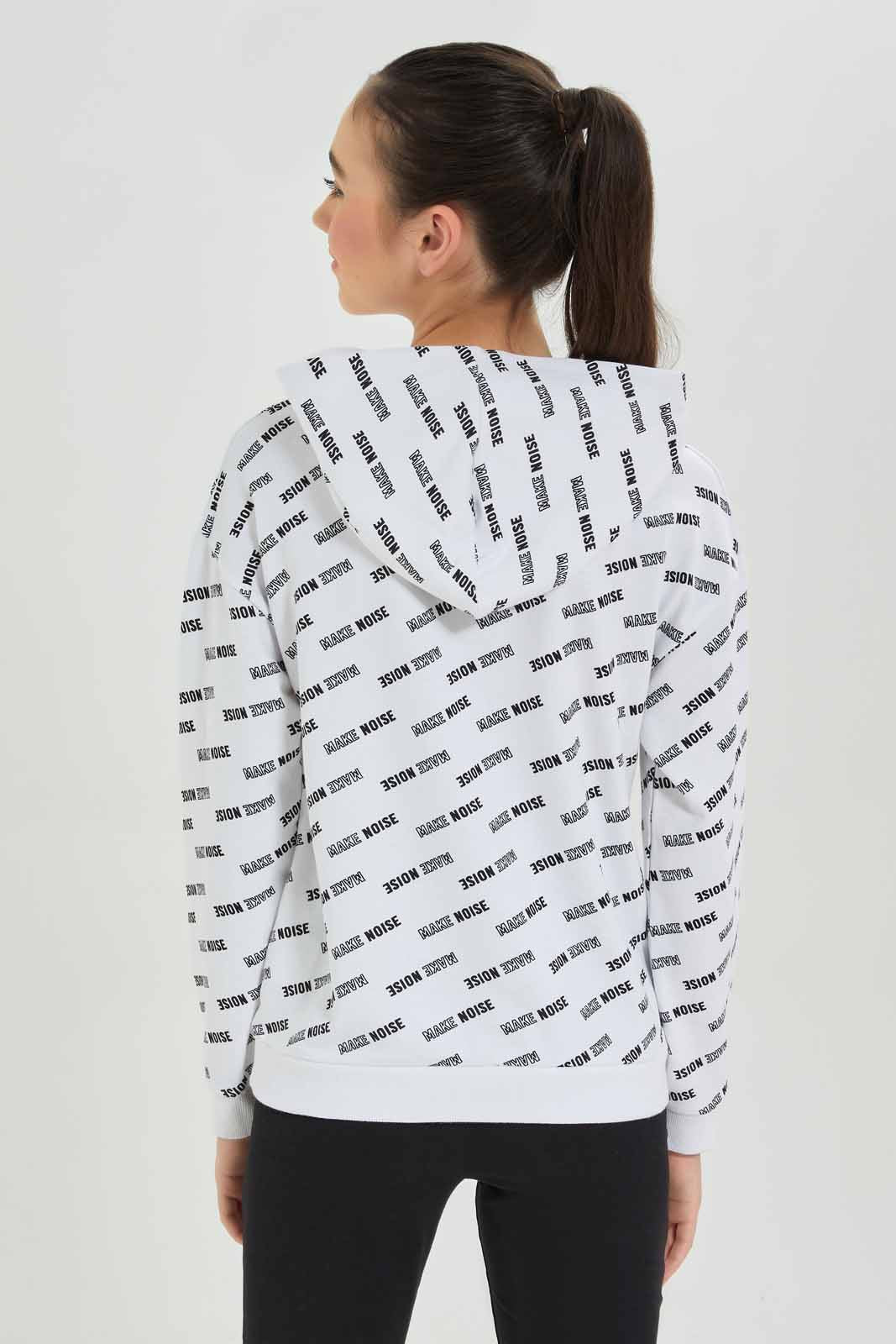 Redtag-Girls-White-Hooded-Sets-Category:Jog-Sets,-Colour:White,-Deals:New-In,-Dept:Girls,-Filter:Senior-Girls-(8-to-14-Yrs),-GSR-Jog-Sets,-New-In-GSR-APL,-Non-Sale,-S23A,-Section:Girls-(0-to-14Yrs)--