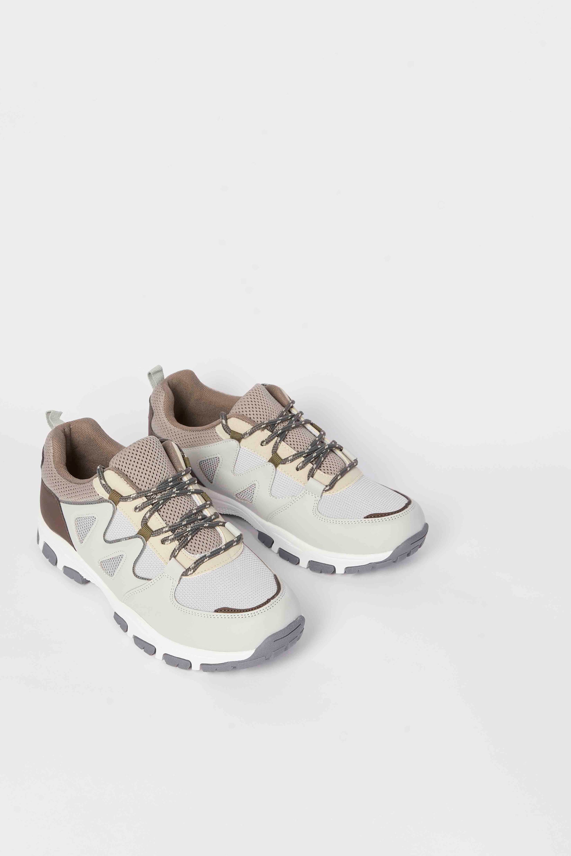 Redtag-Grey-Cut-Out-Upper-Trekker-BSR-Trainers,-Category:Shoes,-Colour:Grey,-Deals:New-In,-Filter:Boys-Footwear-(5-to-14-Yrs),-N/A,-New-In-BSR-FOO,-Non-Sale,-S23A,-Section:Boys-(0-to-14Yrs)-Senior-Boys-5 to 14 Years