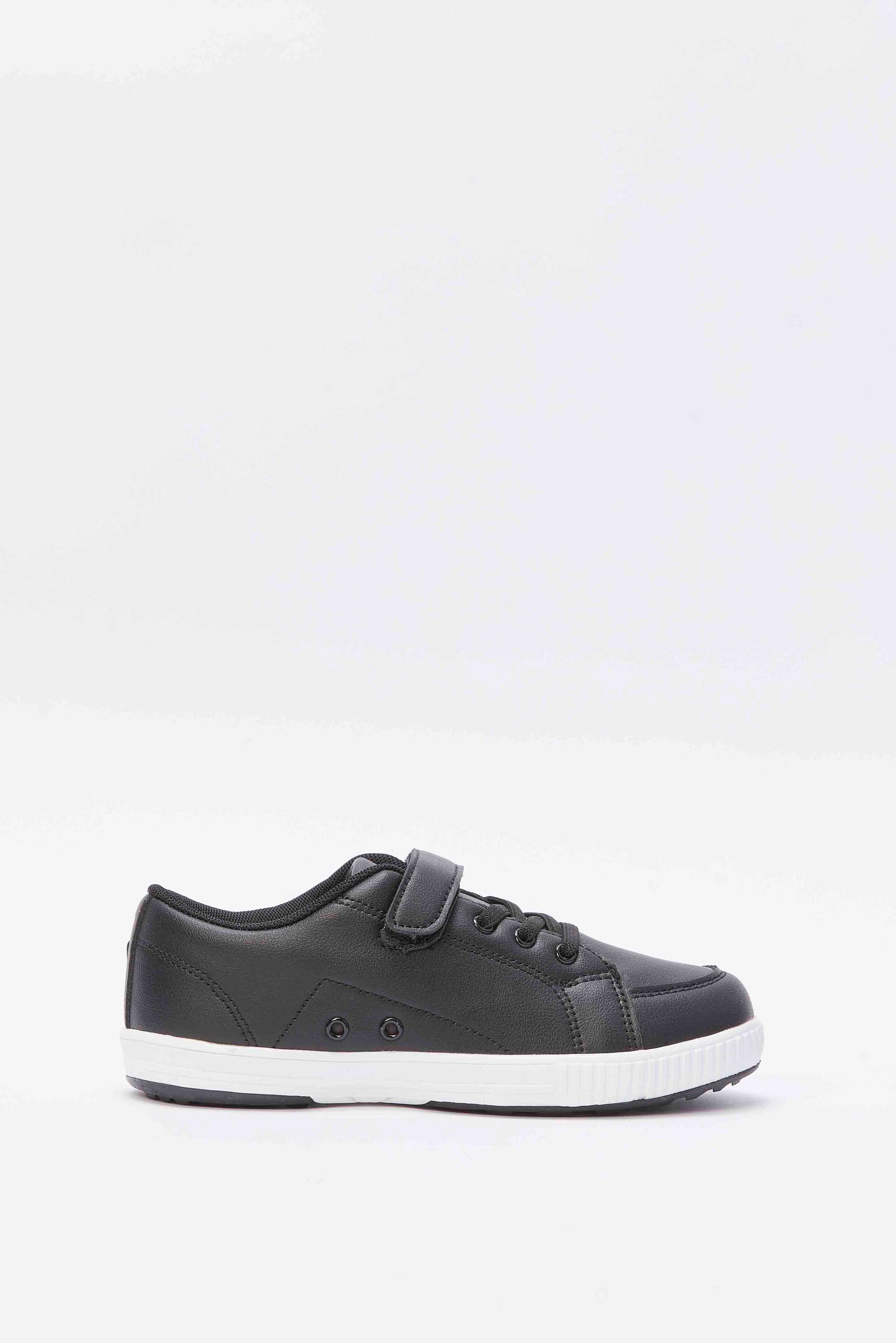 Redtag-Black-Material-Block-Sneaker-BOY-Sandals,-Category:Shoes,-Colour:Black,-Deals:New-In,-Filter:Boys-Footwear-(3-to-5-Yrs),-N/A,-New-In-BOY-FOO,-Non-Sale,-S23A,-Section:Boys-(0-to-14Yrs)-Boys-3 to 5 Years