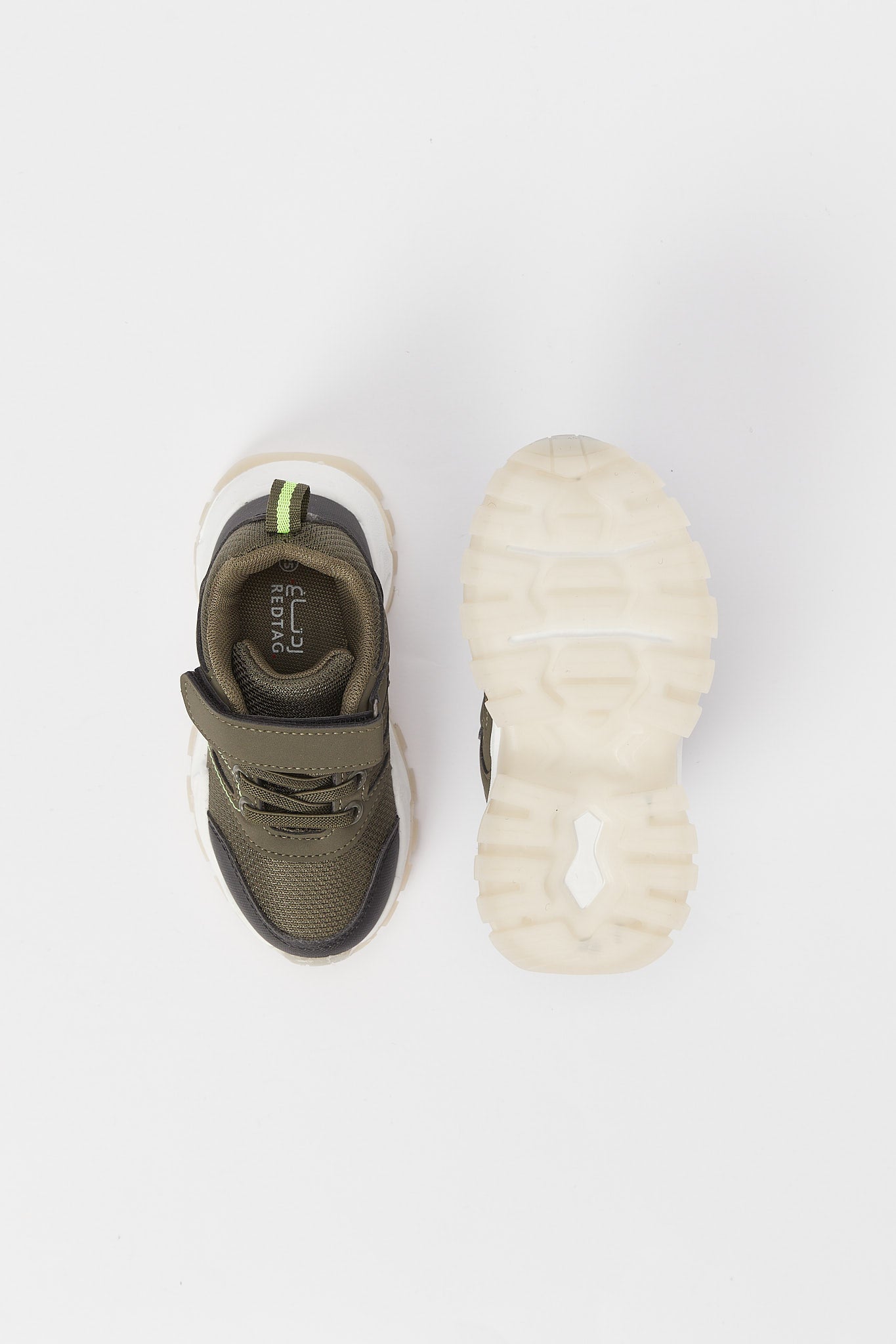 Redtag-Olive-Colour-Block-Trekker-BOY-Trainers,-Category:Shoes,-Colour:Olive,-Deals:New-In,-Filter:Boys-Footwear-(3-to-5-Yrs),-H1:FOO,-H2:BOY,-H3:TRN,-H4:CLT,-N/A,-New-In-BOY-FOO,-Non-Sale,-S23B,-Season:S23B,-Section:Boys-(0-to-14Yrs)-Boys-3 to 5 Years