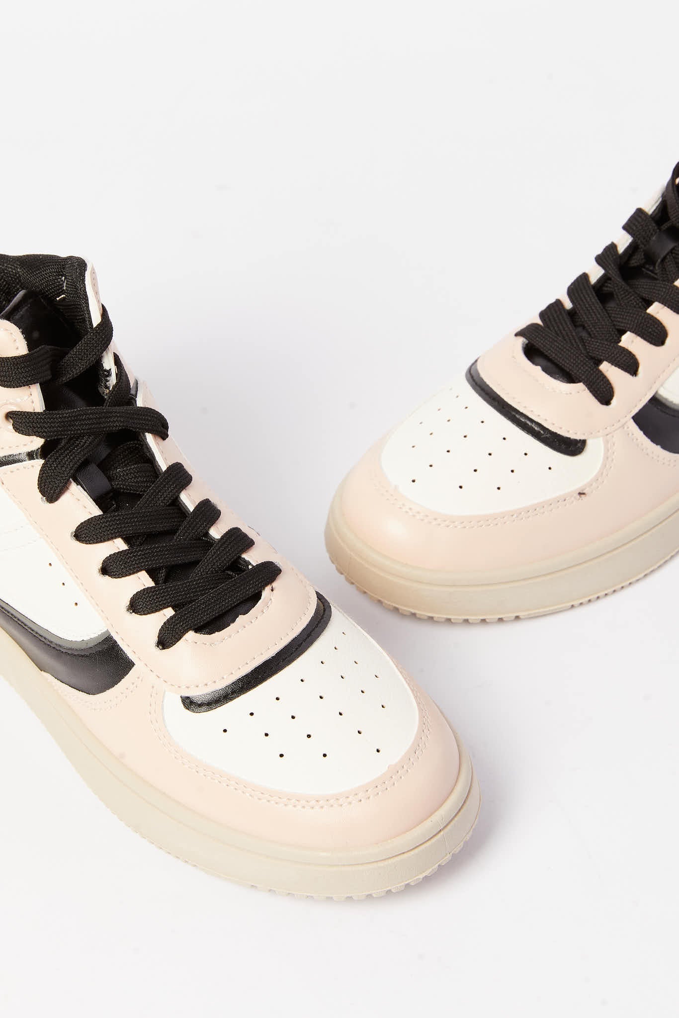 Redtag-Beige-High-Cut-Sneaker-Category:Shoes,-Colour:Beige,-Deals:New-In,-Filter:Girls-Footwear-(5-to-14-Yrs),-GSR-Trainers,-N/A,-New-In-GSR-FOO,-Non-Sale,-S23A,-Section:Girls-(0-to-14Yrs)-Senior-Girls-5 to 14 Years