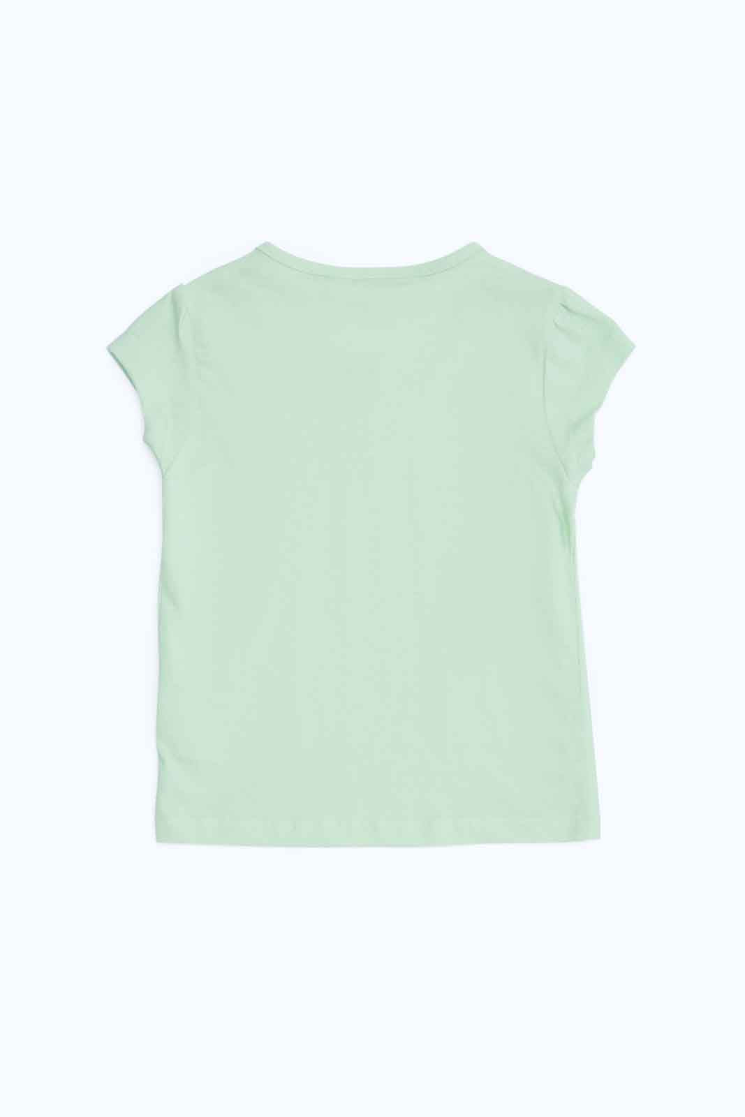 Redtag-Girls-Mint-Solid-Schifli-Yoke-Blouse-Category:Blouses,-Colour:Mint,-Deals:New-In,-Dept:Girls,-Filter:Infant-Girls-(3-to-24-Mths),-ING-Blouses,-New-In-ING-APL,-Non-Sale,-S23B,-Section:Girls-(0-to-14Yrs)-Infant-Girls-3 to 24 Months