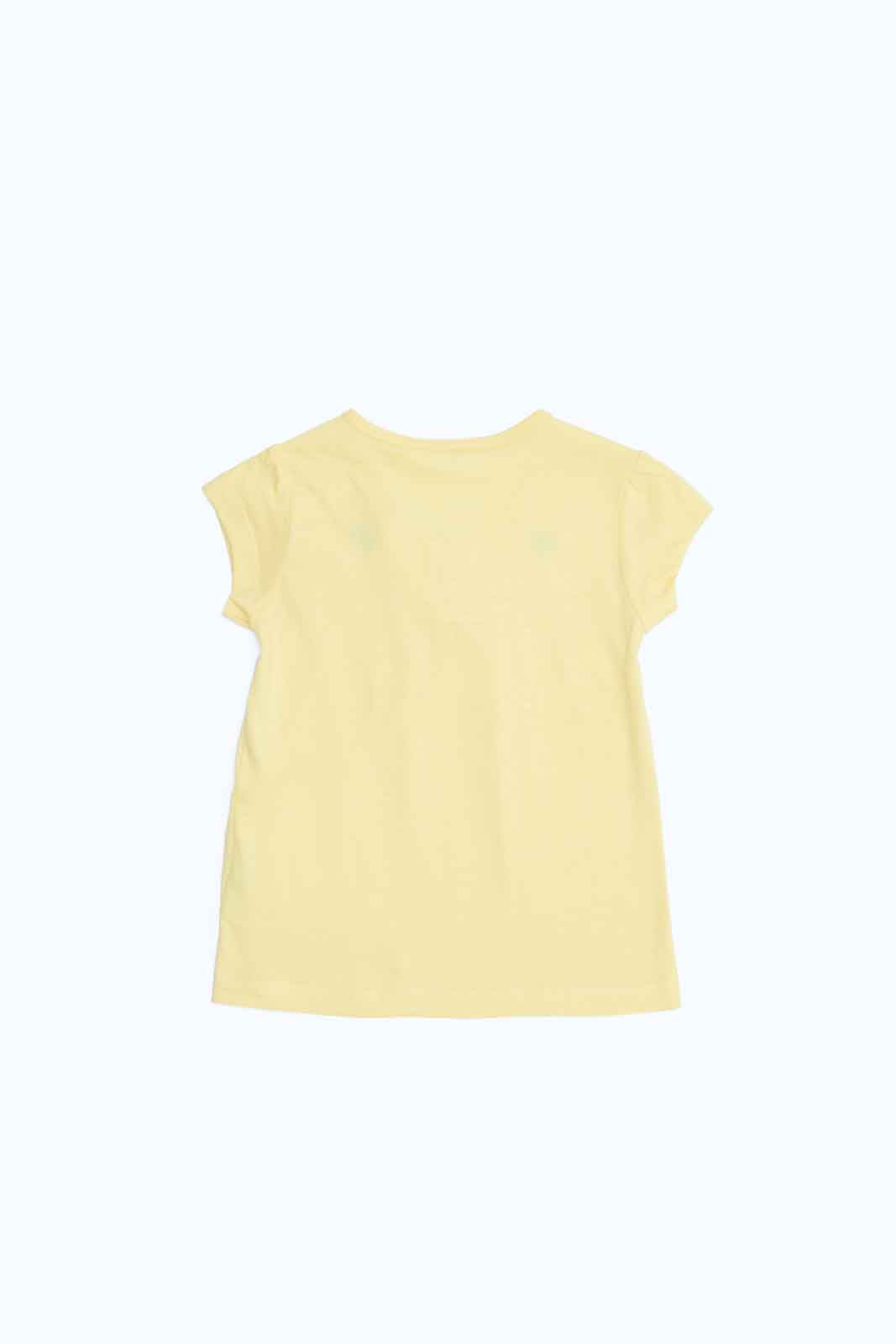 Redtag-Girls-Yellow-Solid-Schifli-Yoke-Blouse-Category:Blouses,-Colour:Yellow,-Deals:New-In,-Dept:Girls,-Filter:Infant-Girls-(3-to-24-Mths),-ING-Blouses,-New-In-ING-APL,-Non-Sale,-S23B,-Section:Girls-(0-to-14Yrs)-Infant-Girls-3 to 24 Months