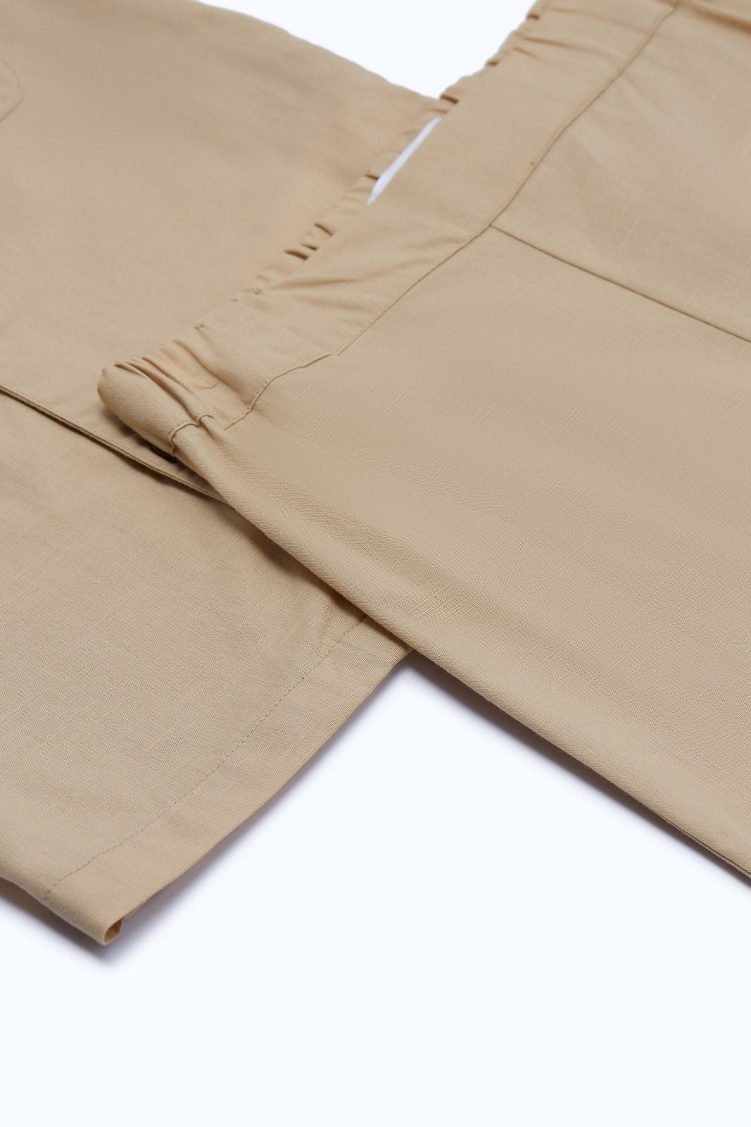 Redtag-Boys-Cement-Cotton-Slub-Shirt-And-Short--Pcs-Set-Category:Sets,-Colour:Beige,-Deals:New-In,-Dept:Boys,-Filter:Infant-Boys-(3-to-24-Mths),-H1:KWR,-H2:INB,-H3:SET,-H4:CAE,-INB-Sets,-New-In-INB-APL,-Non-Sale,-S23B,-Season:S23B,-Section:Boys-(0-to-14Yrs)-Infant-Boys-3 to 24 Months