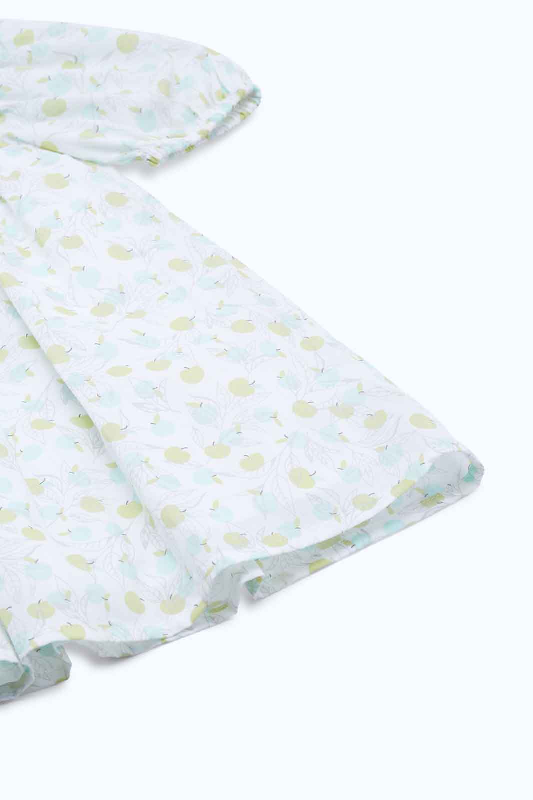 Redtag-Girls-White-Apple-Aop-Dress-Category:Dresses,-Colour:White,-Deals:New-In,-Dept:Girls,-Filter:Infant-Girls-(3-to-24-Mths),-ING-Dresses,-New-In-ING-APL,-Non-Sale,-S23B,-Section:Girls-(0-to-14Yrs)-Infant-Girls-3 to 24 Months