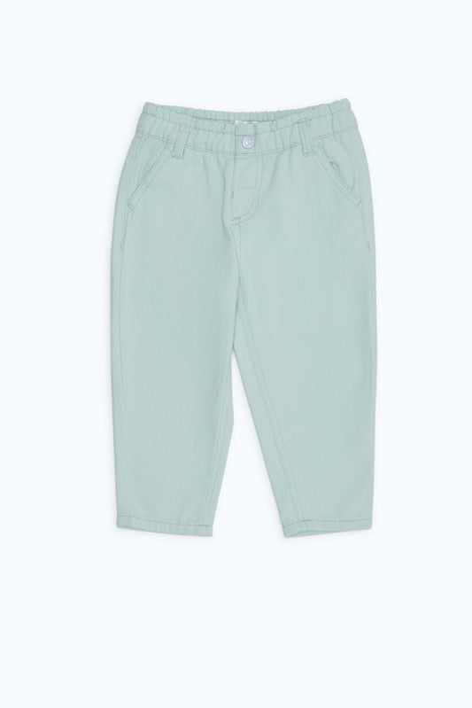 Redtag-Girls-Mint-Paperbag-Jeans-Category:Jeans,-Colour:Mint,-Deals:New-In,-Dept:Girls,-Filter:Infant-Girls-(3-to-24-Mths),-H1:KWR,-H2:ING,-H3:DNB,-H4:JNS,-ING-Jeans,-New-In-ING-APL,-Non-Sale,-S23B,-Season:S23B,-Section:Girls-(0-to-14Yrs)-Infant-Girls-3 to 24 Months