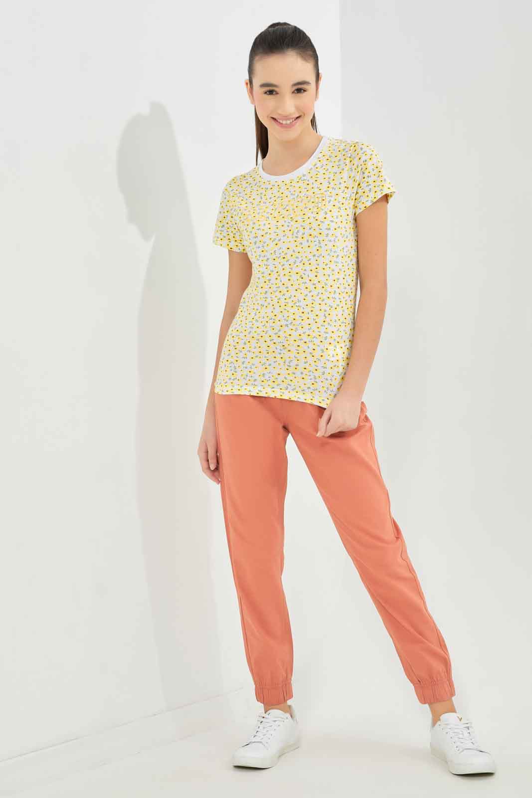 Redtag-Girls-Rust-Poplin-Pants-Category:Trousers,-Colour:Orange,-Deals:New-In,-Dept:Girls,-Filter:Senior-Girls-(8-to-14-Yrs),-GSR-Trousers,-New-In-GSR-APL,-Non-Sale,-S23B,-Section:Girls-(0-to-14Yrs),-TBL-Senior-Girls-9 to 14 Years