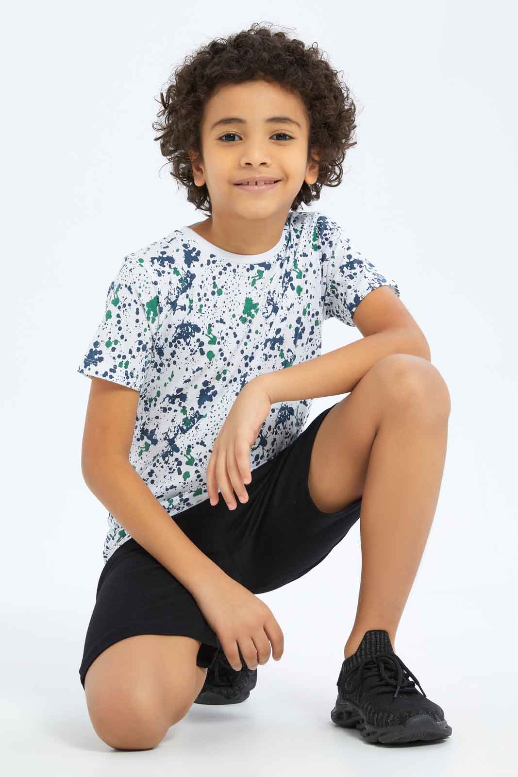Redtag-Boys-White-Splat-Aop-T-Shirt-BOY-T-Shirts,-Category:T-Shirts,-Colour:White,-Deals:New-In,-Dept:Boys,-Filter:Boys-(2-to-8-Yrs),-New-In-BOY-APL,-Non-Sale,-S23B,-Section:Boys-(0-to-14Yrs),-TBL-Boys-2 to 8 Years