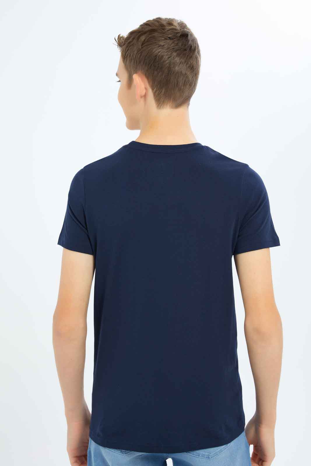 Redtag-Boys-Navy-Another-Day-Passed-Graphic-Tee-BSR-T-Shirts,-Category:T-Shirts,-Colour:Navy,-Deals:New-In,-Dept:Boys,-Filter:Senior-Boys-(8-to-14-Yrs),-New-In-BSR-APL,-Non-Sale,-S23B,-Section:Boys-(0-to-14Yrs),-TBL-Senior-Boys-9 to 14 Years
