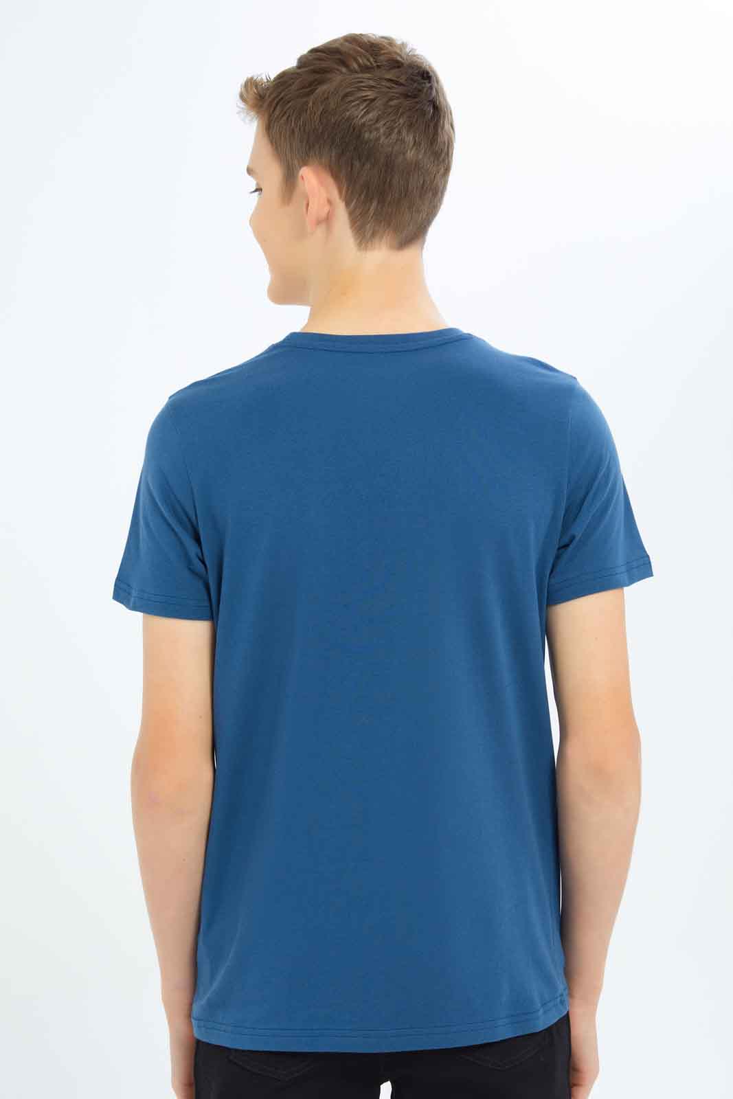 Redtag-Boys-Pet-Blue-Dear-Teacher-Graphic-Tee-BSR-T-Shirts,-Category:T-Shirts,-Colour:Blue,-Deals:New-In,-Dept:Boys,-Filter:Senior-Boys-(8-to-14-Yrs),-New-In-BSR-APL,-Non-Sale,-S23B,-Section:Boys-(0-to-14Yrs),-TBL-Senior-Boys-9 to 14 Years