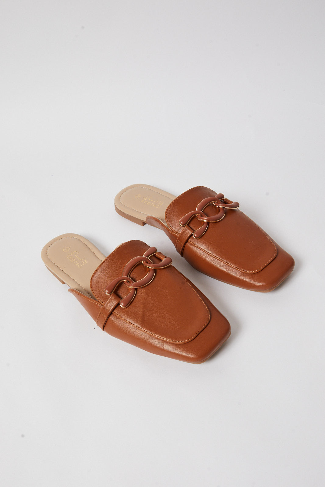 Redtag-Tan-Mule-With-Acrylic-China-Category:Shoes,-Colour:Tan,-Deals:New-In,-Filter:Women's-Footwear,-N/A,-New-In-Women-FOO,-Non-Sale,-S23B,-Section:Women,-Women-Shoes-Women's-