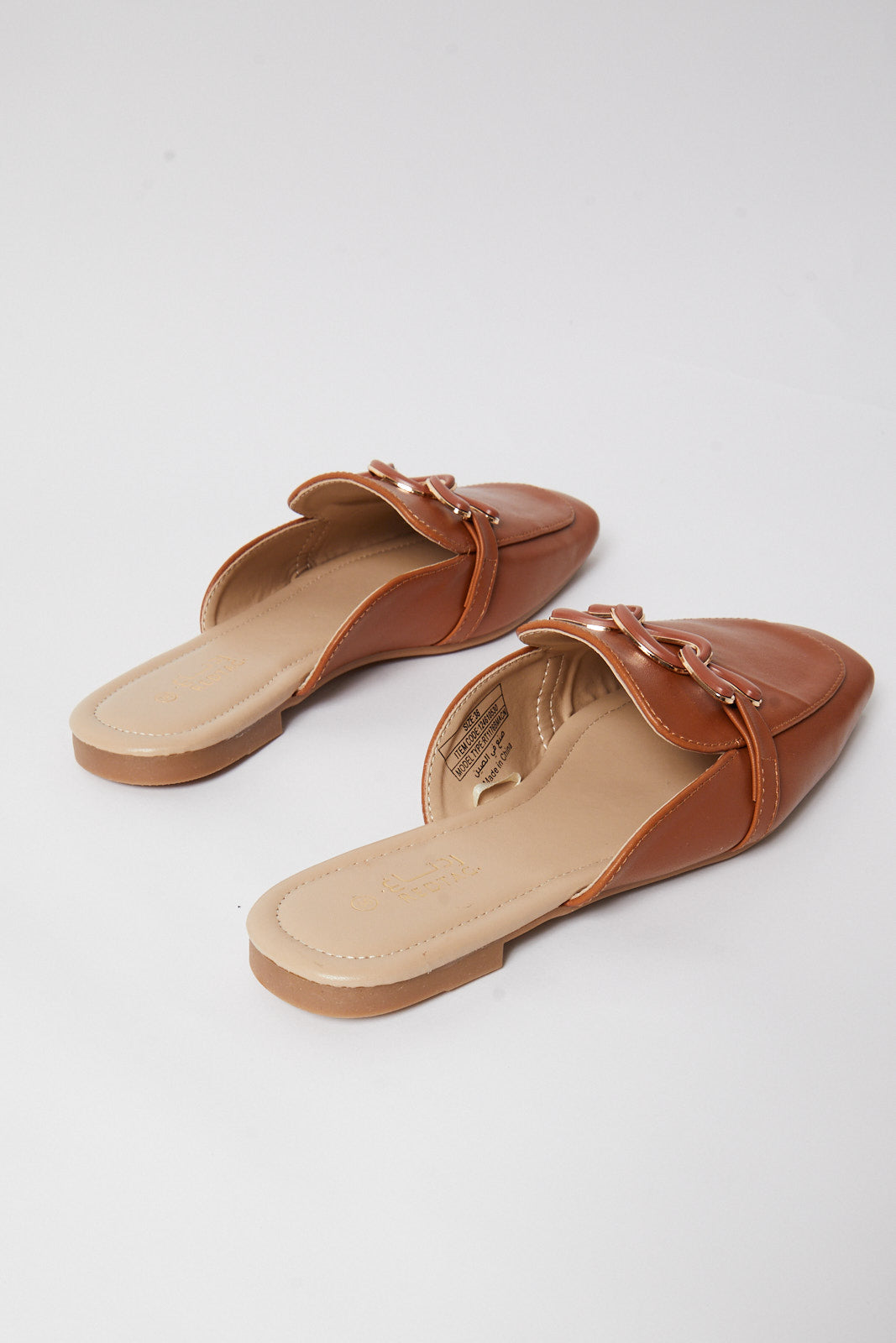 Redtag-Tan-Mule-With-Acrylic-China-Category:Shoes,-Colour:Tan,-Deals:New-In,-Filter:Women's-Footwear,-N/A,-New-In-Women-FOO,-Non-Sale,-S23B,-Section:Women,-Women-Shoes-Women's-