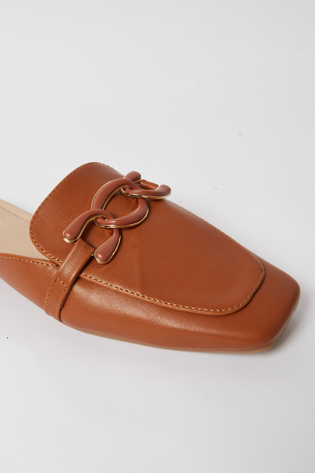 Redtag-Tan-Mule-With-Acrylic-China-Category:Shoes,-Colour:Tan,-Deals:New-In,-Filter:Women's-Footwear,-N/A,-New-In-Women-FOO,-Non-Sale,-S23B,-Section:Women,-Women-Shoes-Women's-