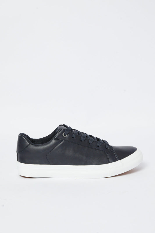 Redtag-Navy-Plain-Sneaker-Category:Shoes,-Colour:Navy,-Deals:New-In,-Filter:Men's-Footwear,-Men-Shoes,-N/A,-New-In-Men-FOO,-Non-Sale,-S23A,-Section:Men-Men's-
