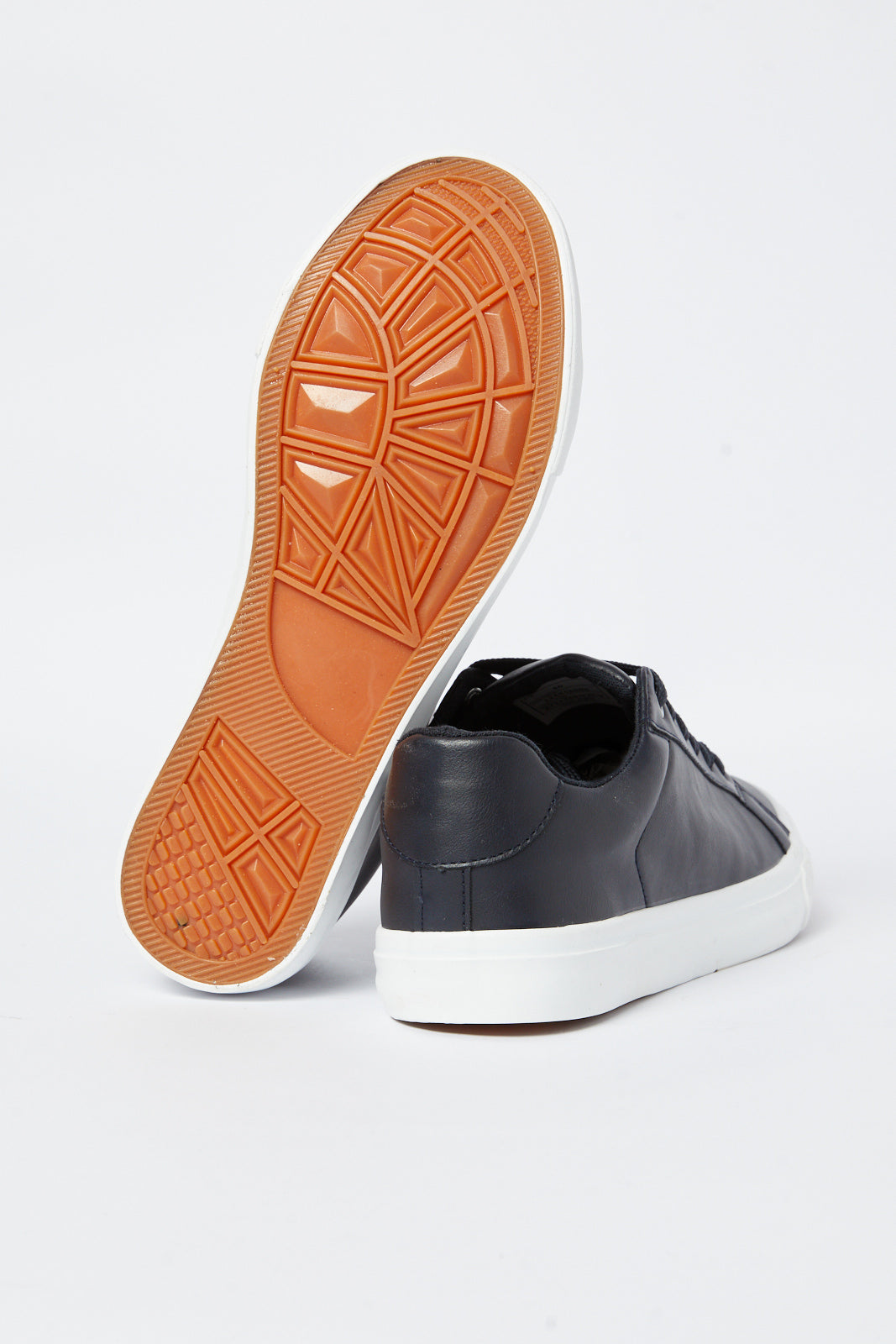 Redtag-Navy-Plain-Sneaker-Category:Shoes,-Colour:Navy,-Deals:New-In,-Filter:Men's-Footwear,-Men-Shoes,-N/A,-New-In-Men-FOO,-Non-Sale,-S23A,-Section:Men-Men's-
