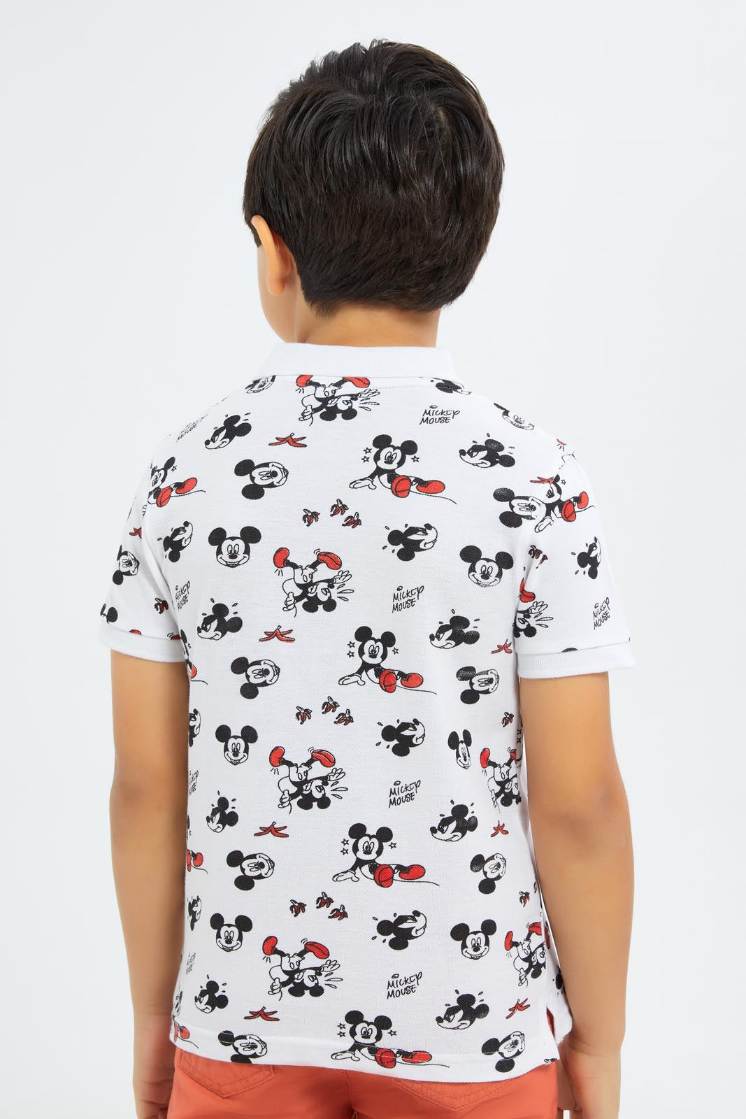 Redtag-Boys-White-Micky-Mouse-Polo-Shirt-BOY-Polo-T-Shirts,-Category:Polo-T-Shirts,-CHA,-Colour:White,-Deals:New-In,-Dept:Boys,-Filter:Boys-(2-to-8-Yrs),-New-In-BOY-APL,-Non-Sale,-S23B,-Section:Boys-(0-to-14Yrs),-TBL-Boys-2 to 8 Years