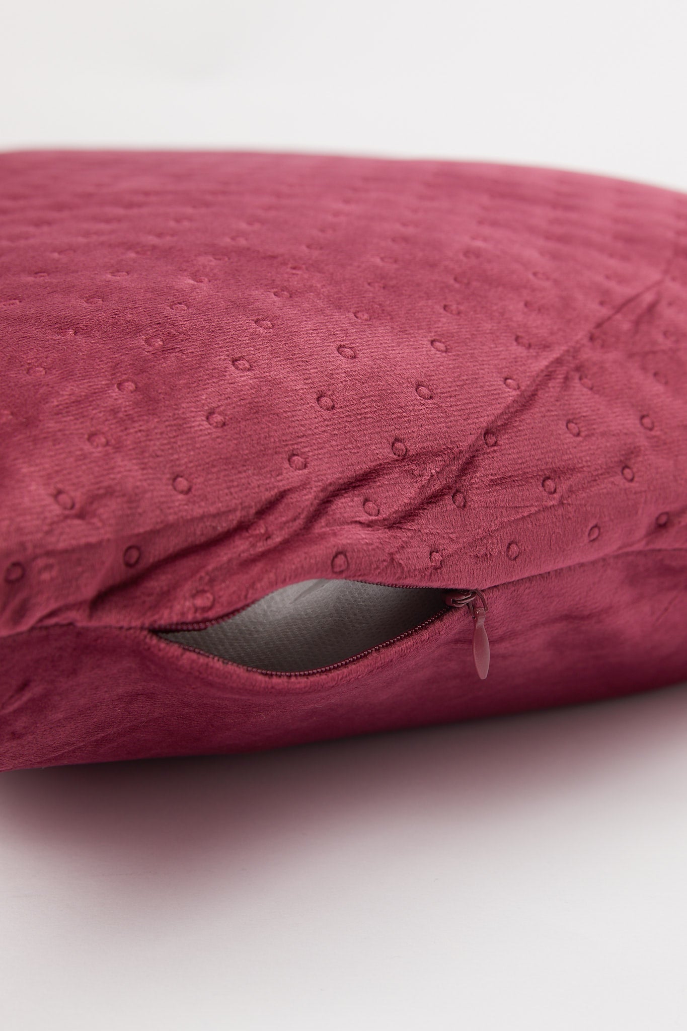 Redtag-Purple-Dotted-Plain-Velvet-Floor-Cushion-Category:Cushions,-Colour:Purple,-Deals:New-In,-Dept:Home,-Filter:Home-Bedroom,-H1:HMW,-H2:BED,-H3:BCC,-H4:CUS,-HMW-BED-Cushions,-New-In-HMW-BED,-Non-Sale,-S23B,-Season:S23B,-Section:Homewares-Home-Bedroom-