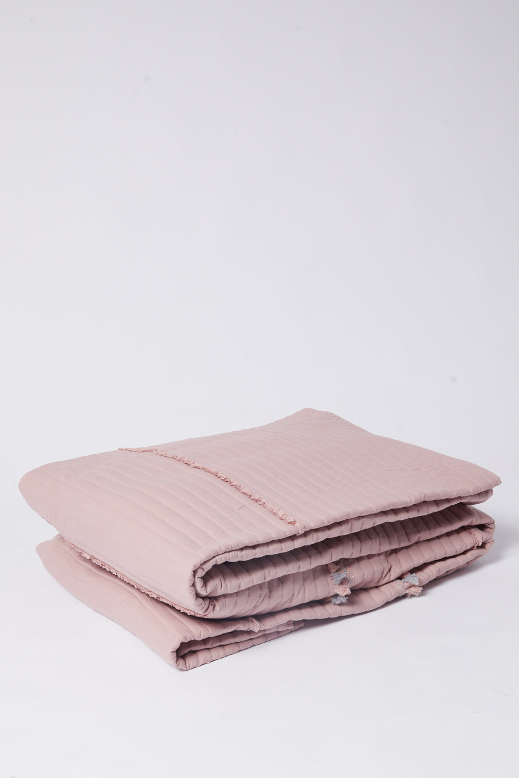 Redtag-Pink-Bedspread-Set-With-Tassel-
(Single-Size)-Category:Bedspreads,-Colour:Pink,-Deals:New-In,-Dept:Home,-Filter:Home-Bedroom,-HMW-BED-Bedspreads,-New-In-HMW-BED,-Non-Sale,-S23B,-Section:Homewares-Home-Bedroom-