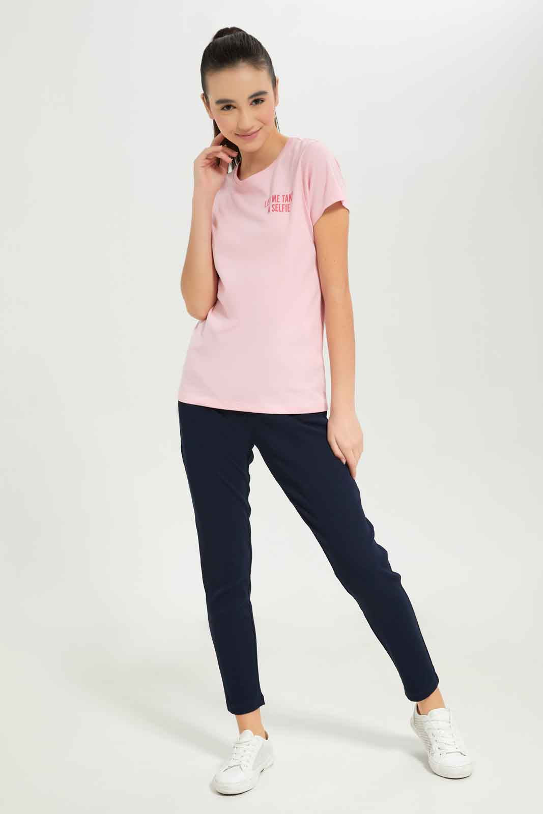 Redtag-Girls-Grey-Melange-Rib-Leggings-Category:Leggings,-Colour:Grey,-Deals:New-In,-Dept:Girls,-Filter:Senior-Girls-(8-to-14-Yrs),-GSR-Leggings,-New-In-GSR-APL,-Non-Sale,-S23B,-Section:Girls-(0-to-14Yrs),-TBL-Senior-Girls-9 to 14 Years