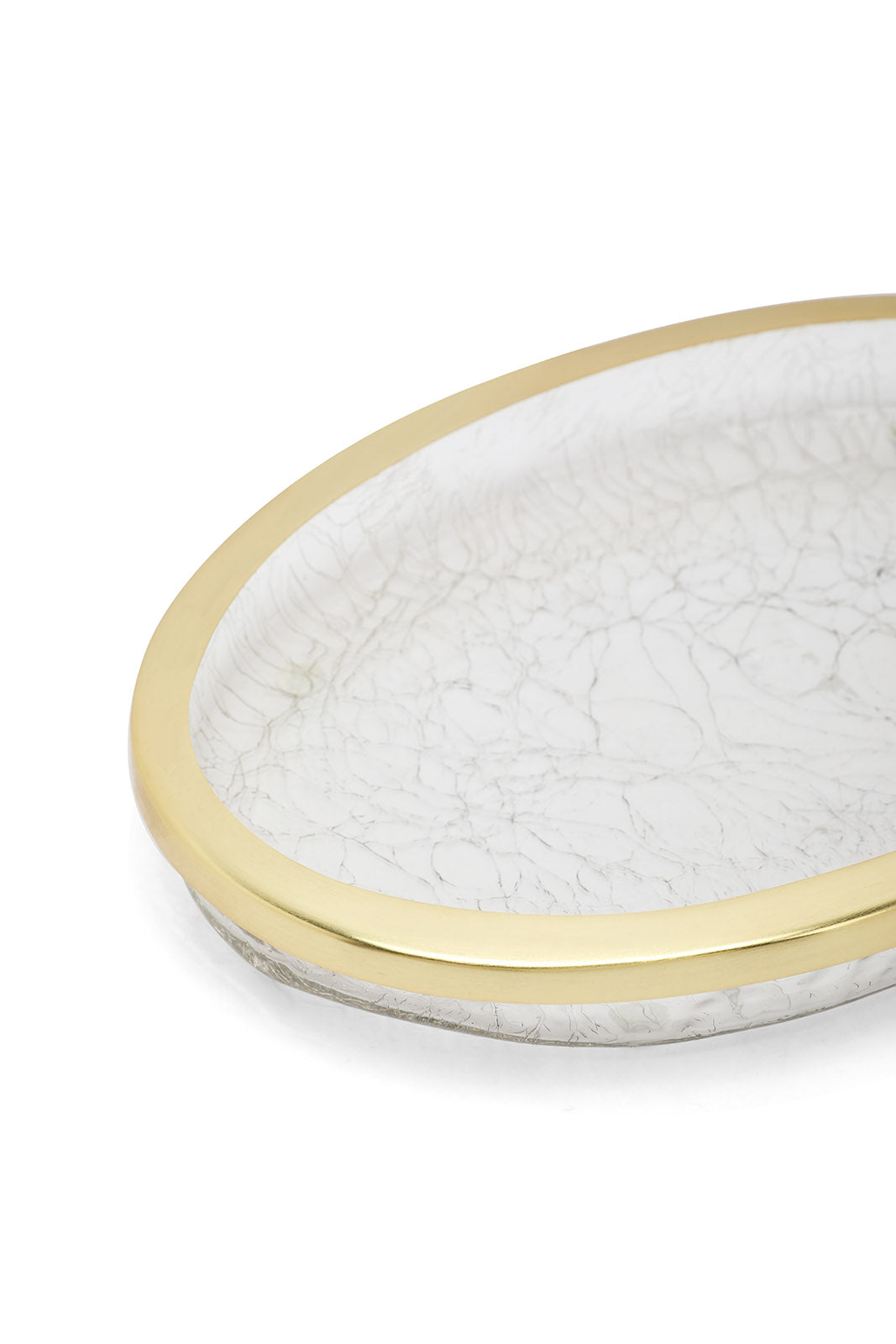 Redtag-Gold-Crackle-Glass-Amenity-Tray-Category:Bathroom-Accessories,-Colour:Gold,-Deals:New-In,-Filter:Home-Bathroom,-HMW-BAC-Bath-Accessories,-New-In-HMW-BAC,-Non-Sale,-S23A,-Section:Homewares-Home-Bathroom-
