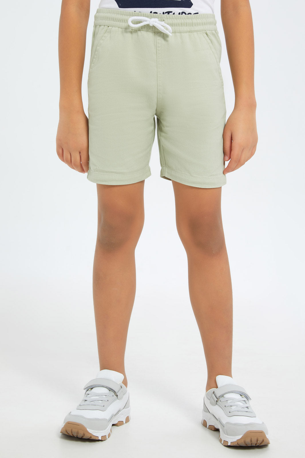Redtag-Boys-Mint-3-Peice-Set-With-Hooded-Shirt-And-Shorts-BOY-Sets,-Category:Sets,-Colour:Mint,-Deals:New-In,-Dept:Boys,-Filter:Boys-(2-to-8-Yrs),-New-In-BOY-APL,-Non-Sale,-S23B,-Section:Boys-(0-to-14Yrs)-Boys-2 to 8 Years